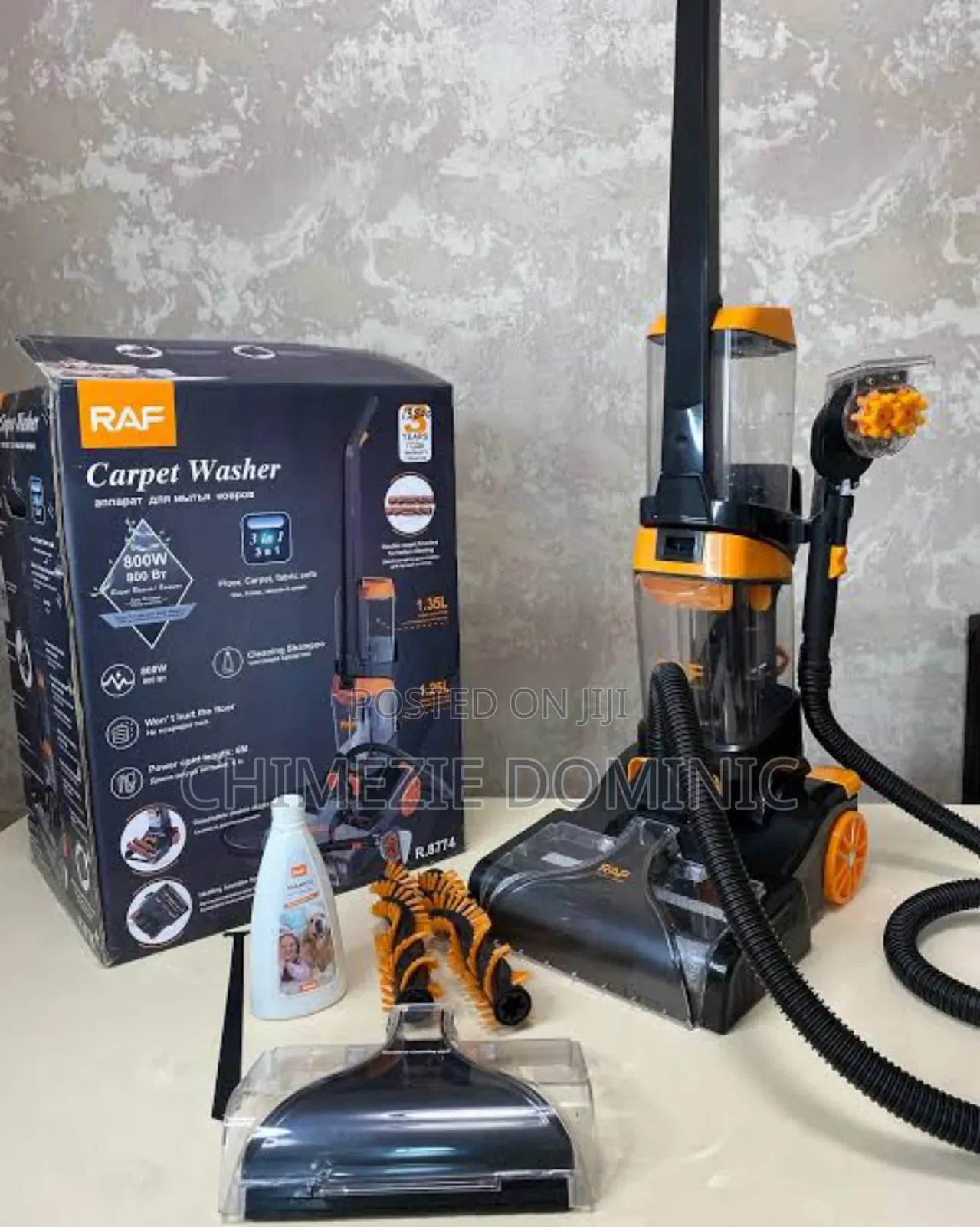 Raf Carpet and Upholstery Cleaner