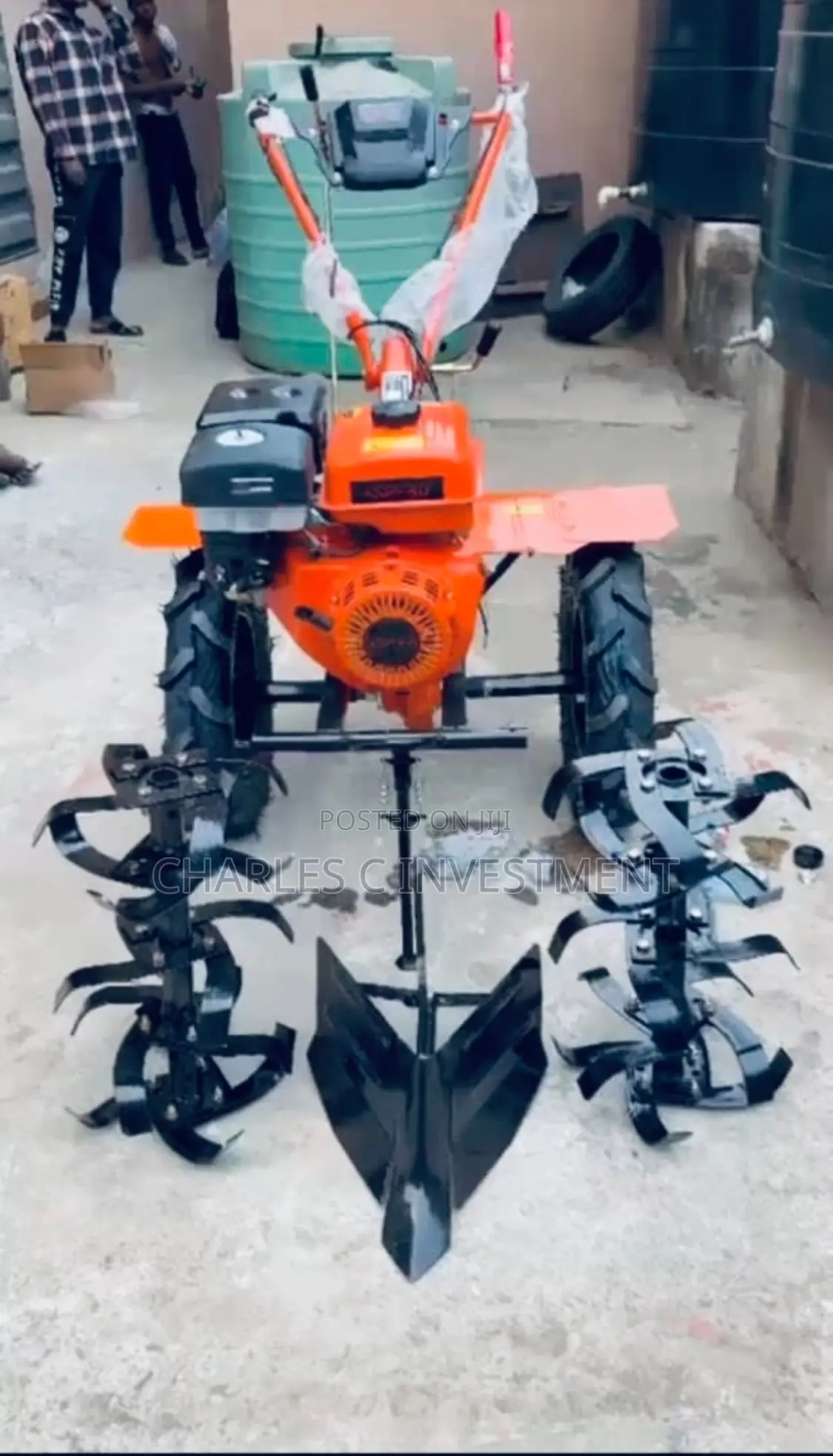 Power Tiller 13hp With Ridger