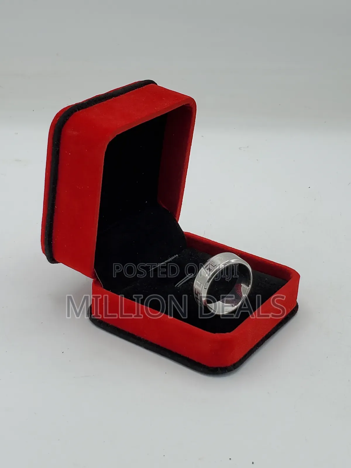 Versace Inspires Men's Steel Ring