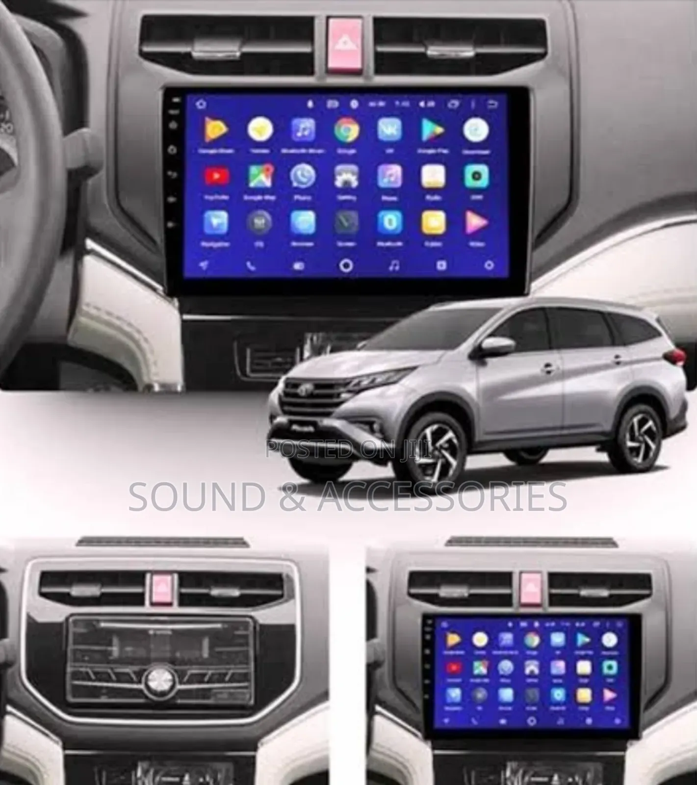 Toyota Rush 2017-2020 Android GPS Navigation System