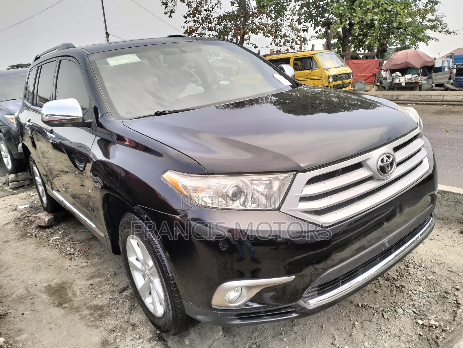 Toyota Highlander Limited 3.5l 4WD 2013 Black