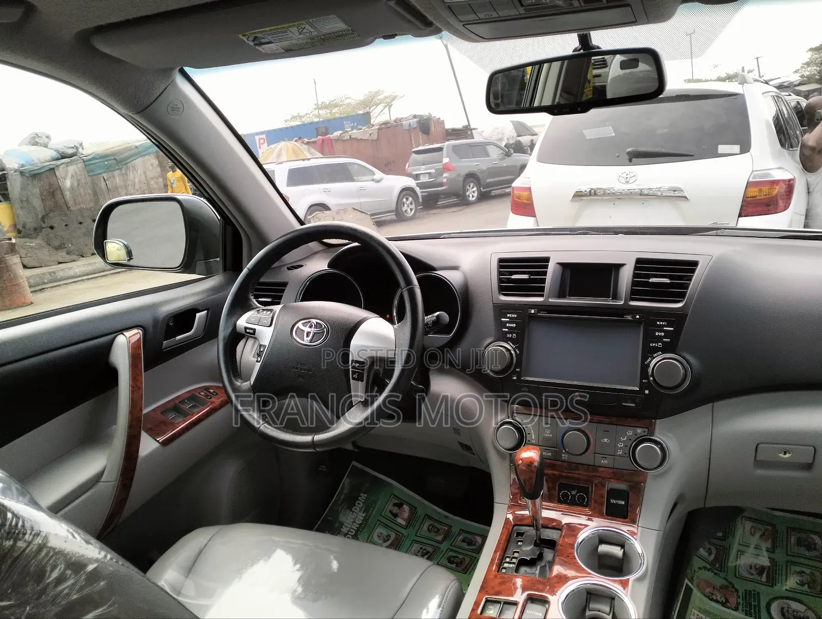 Toyota Highlander Limited 3.5l 4WD 2013 Black