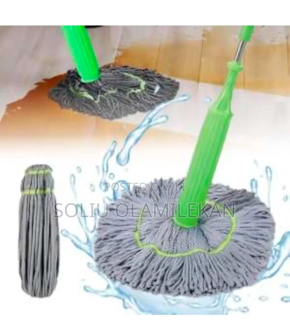 Hand Free Easy Use 360-Degree Cleaning Portable Mob