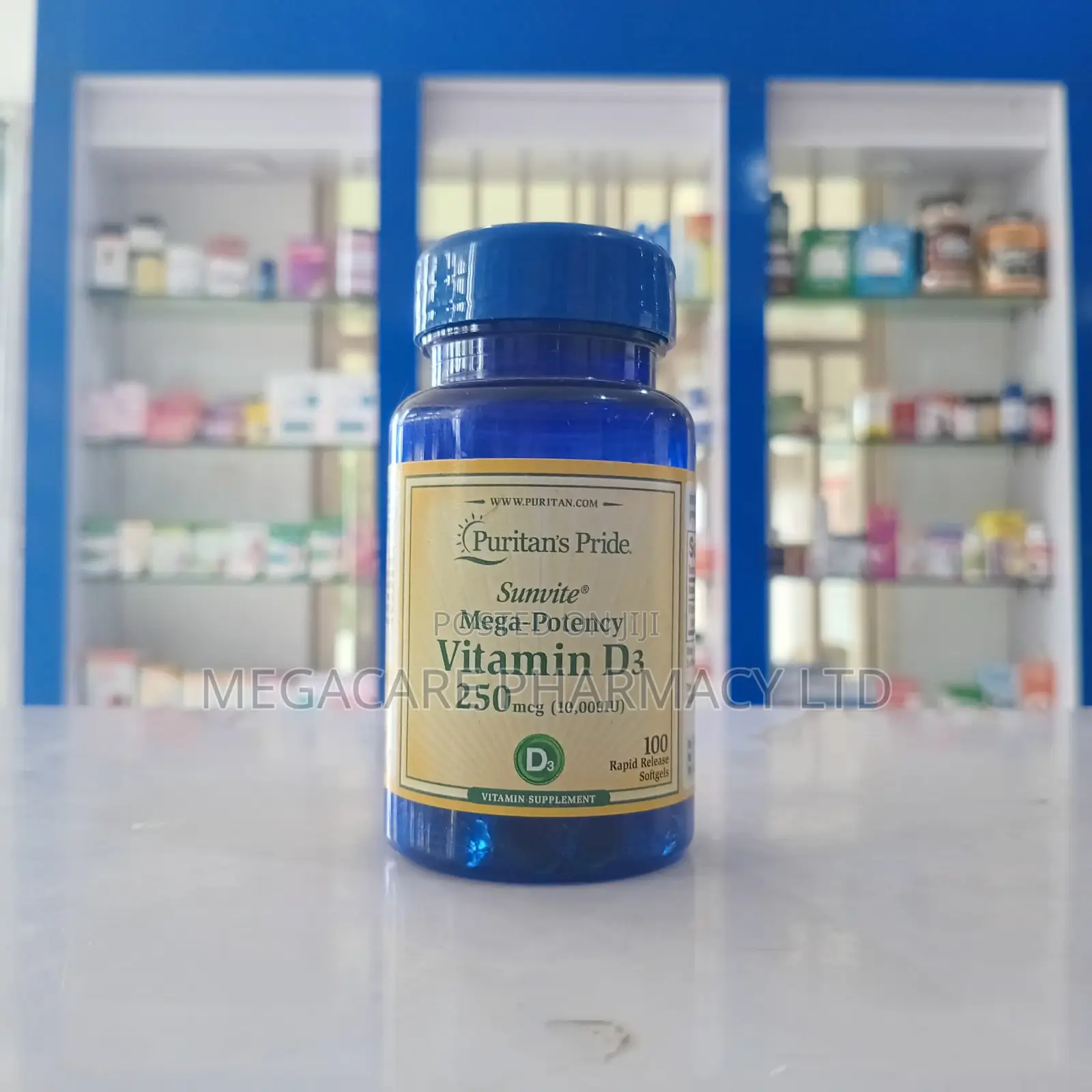 Puritan’S Pride Mega-Potency Vitamin D3