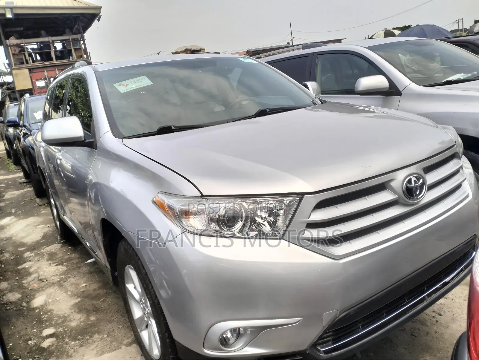 Toyota Highlander 3.5L 4WD 2013 Silver
