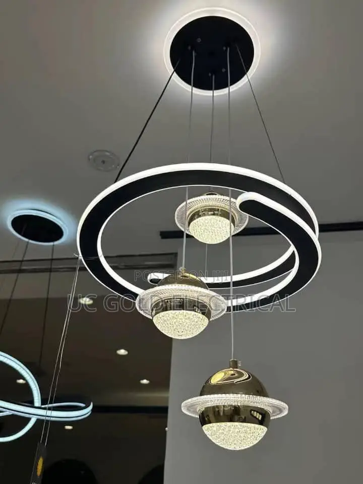 Modern Lava Led Chandeliers Nordic PVC Lights