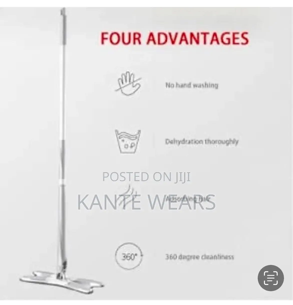 Smart Floor Mob With Water Squeezing Technology