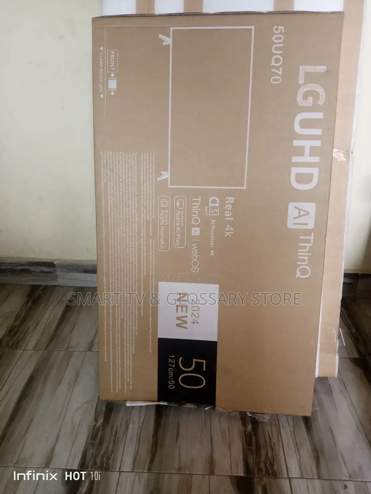 50 Inches With Fashion Stickers