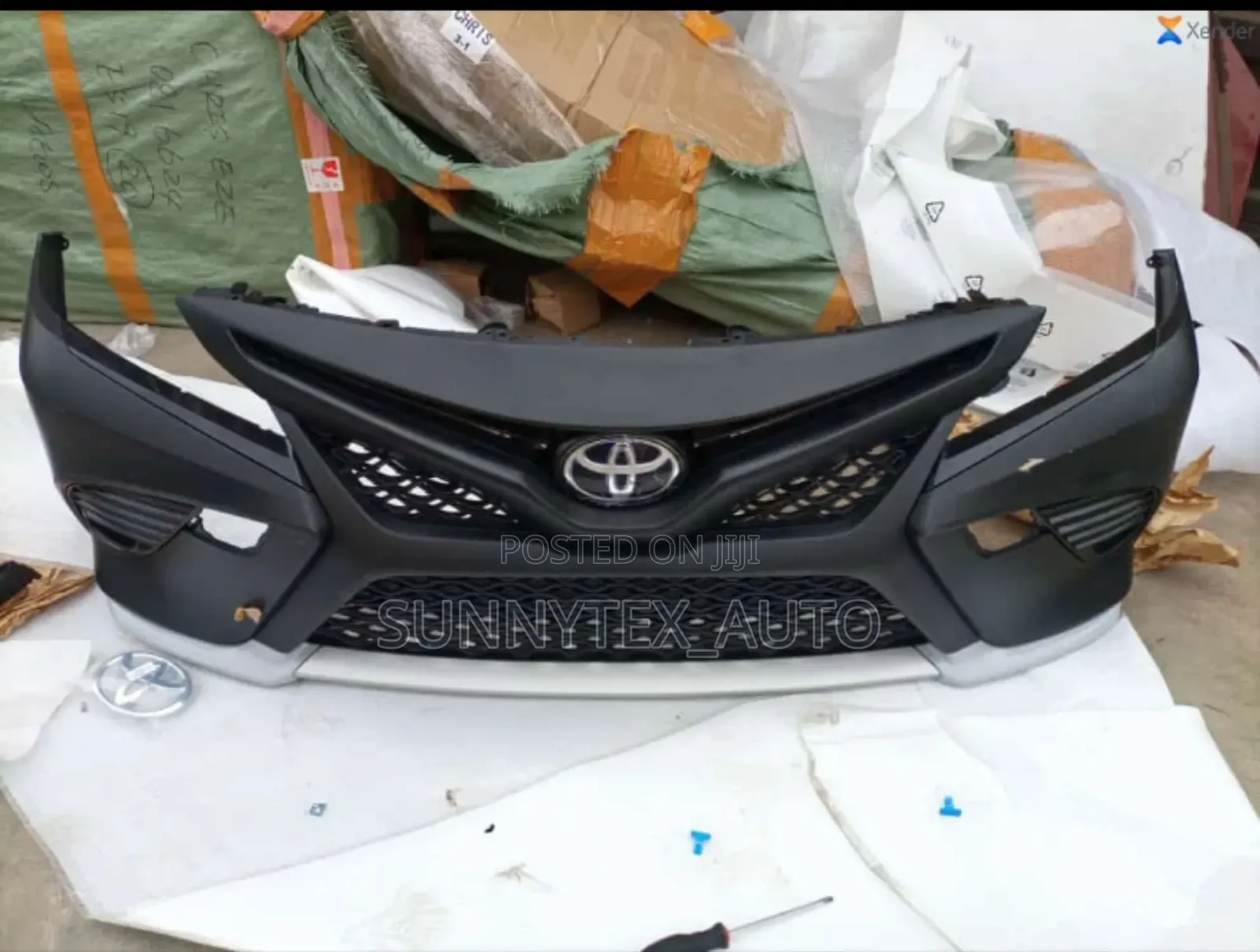 Complete Front Bumper Camry 2018 Se