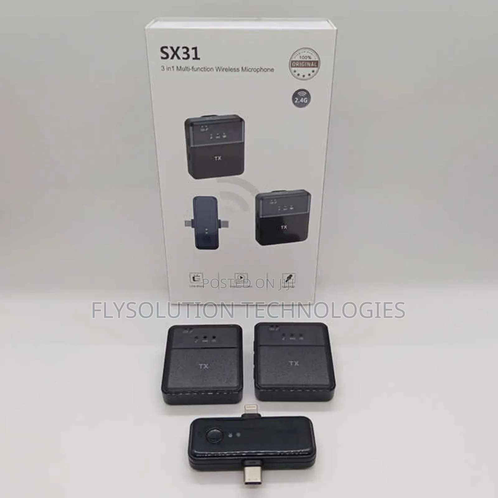 Sx31 3-in-1 Multifunction Wireless Microphone