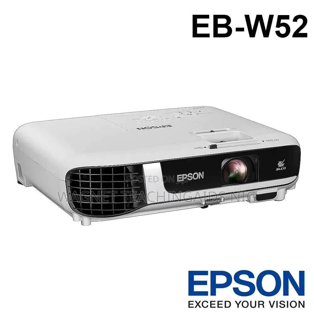Epson Eb W52 4000 Lumens Wireless Projector