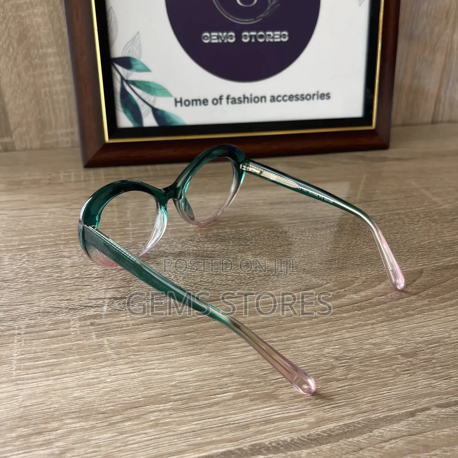 Trendy Round Cat-Eye Frame Blue Light Blocking Glasses