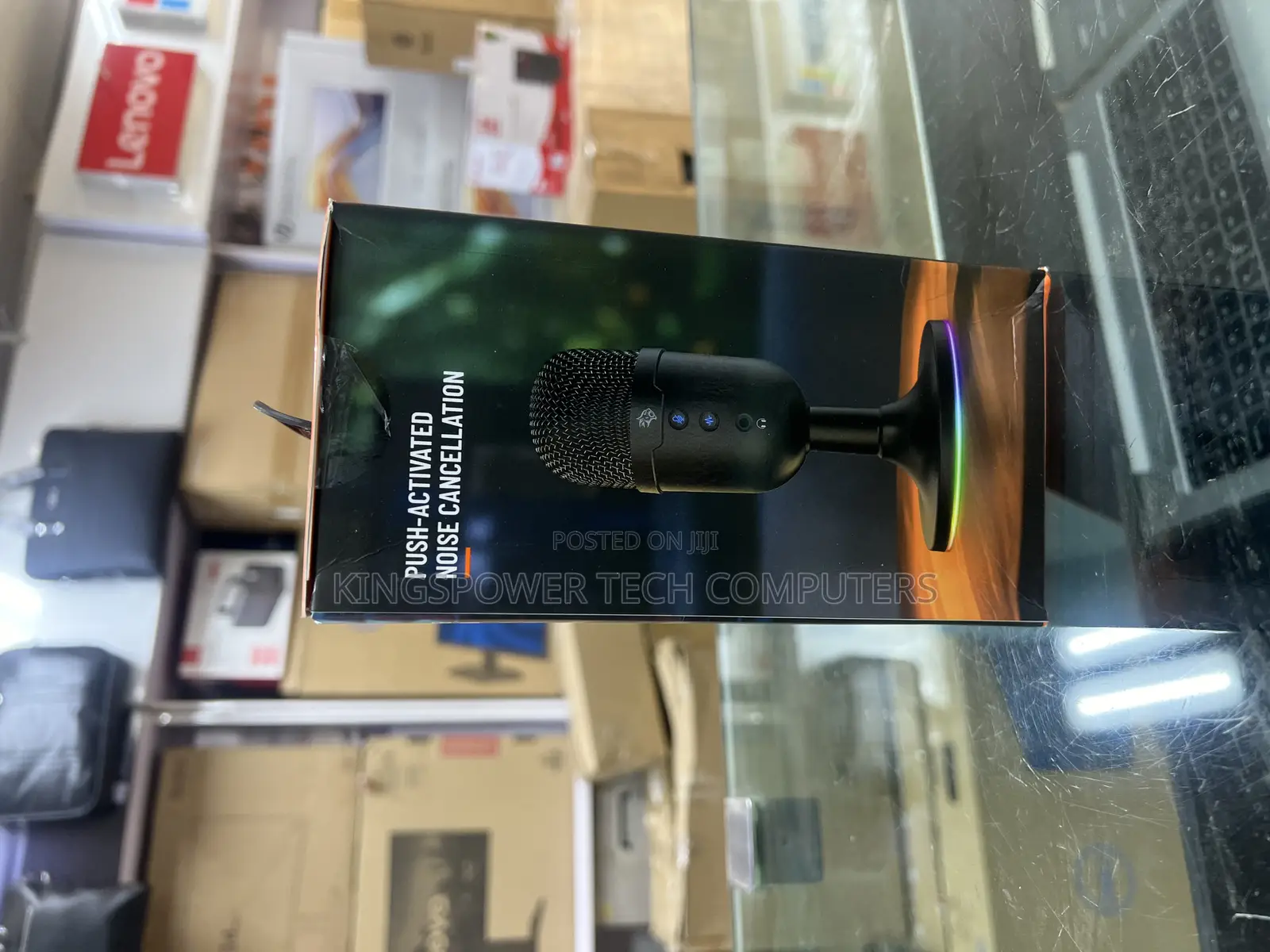 Podcast Mic With Noise Cancellation