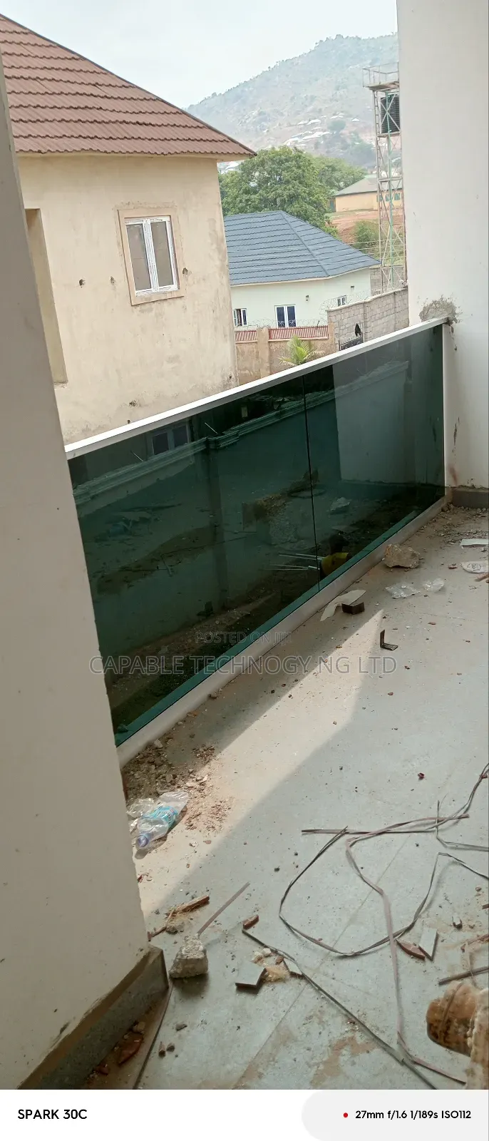 Glass Balcony Handrail