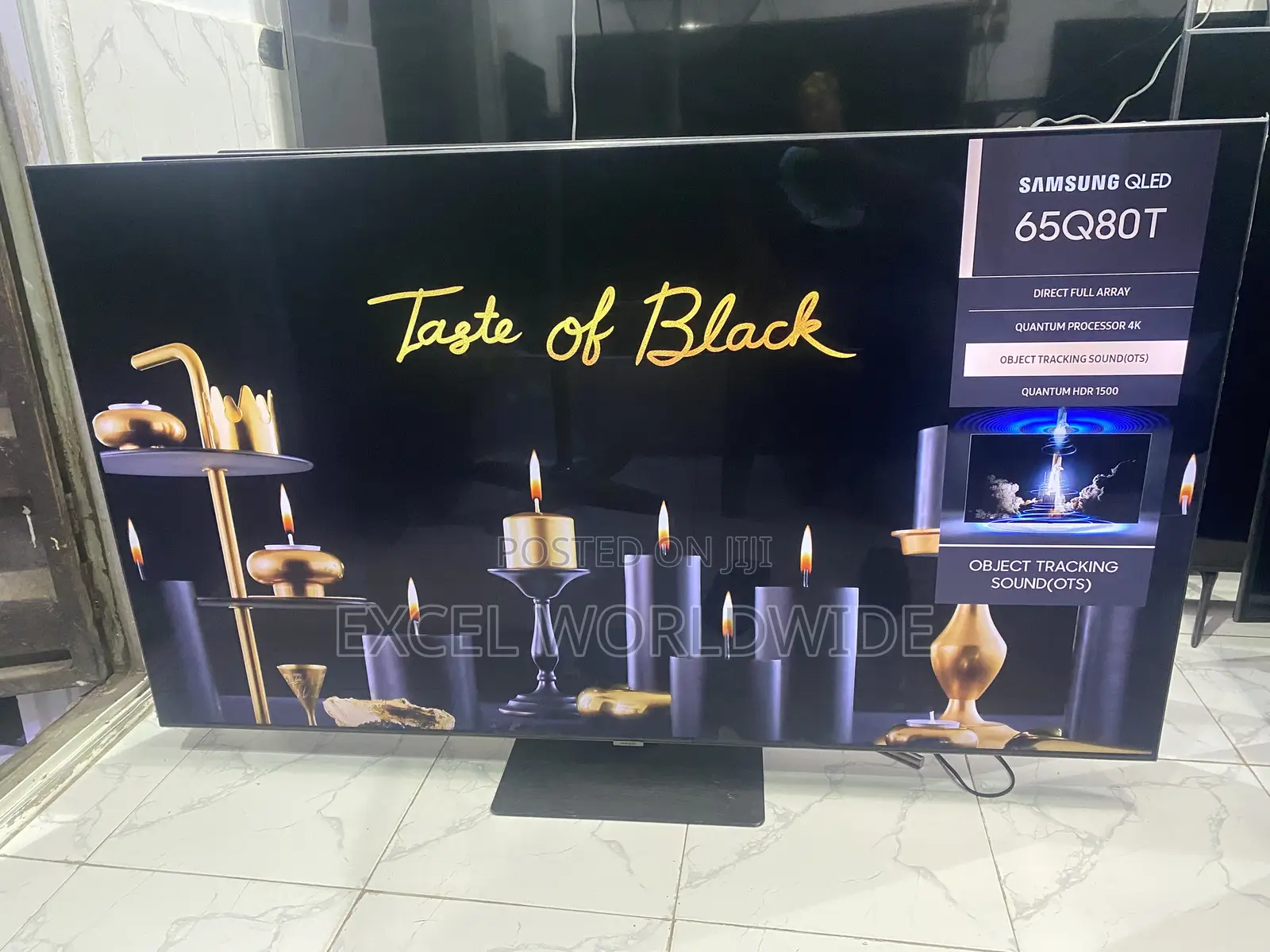 Samsung 65inches Qled 2020/21 Edition 65q80t Quantum HDR 16x