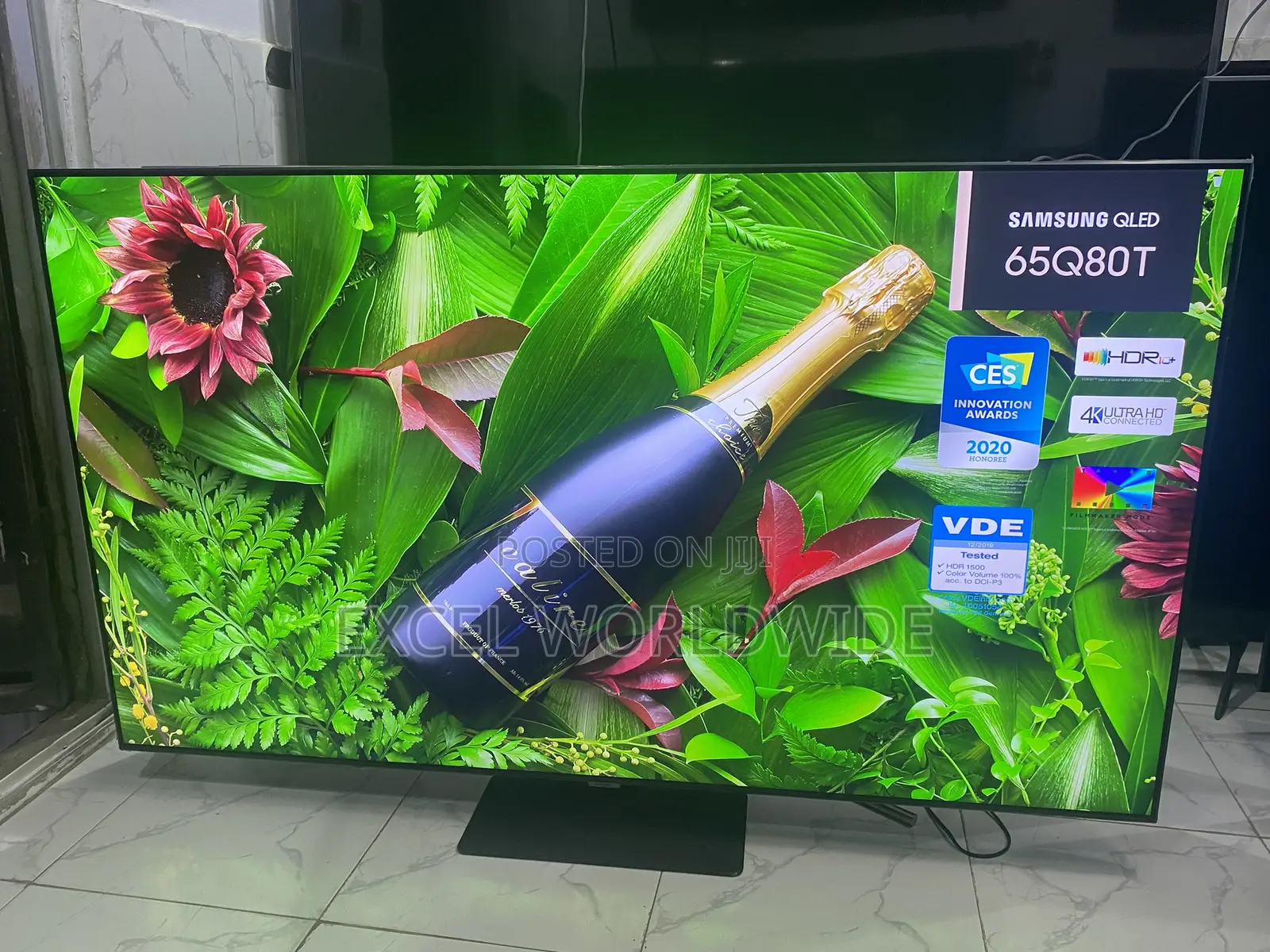 Samsung 65inches Qled 2020/21 Edition 65q80t Quantum HDR 16x