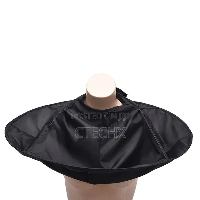 Hair Cutting Cape Umbrella Cloak Hair Catcher For Adult