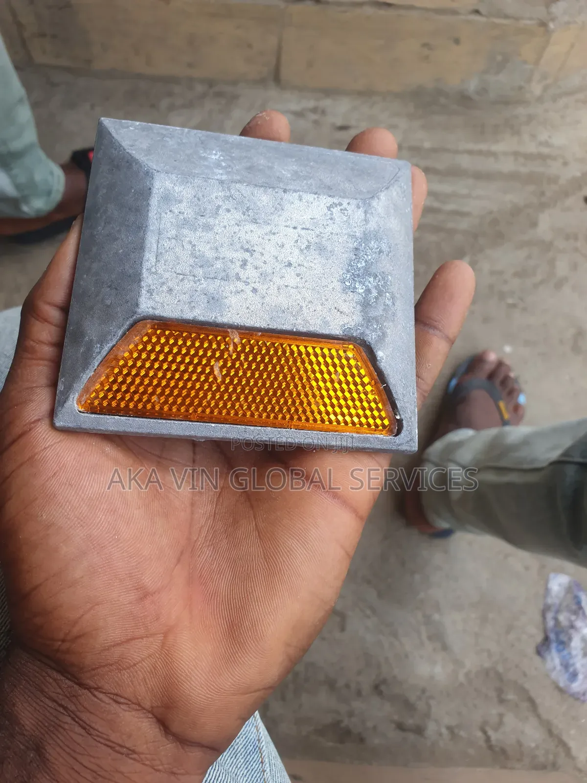 Aluminium Reflective Road Stud 43beads (1 Way and 2 Way)