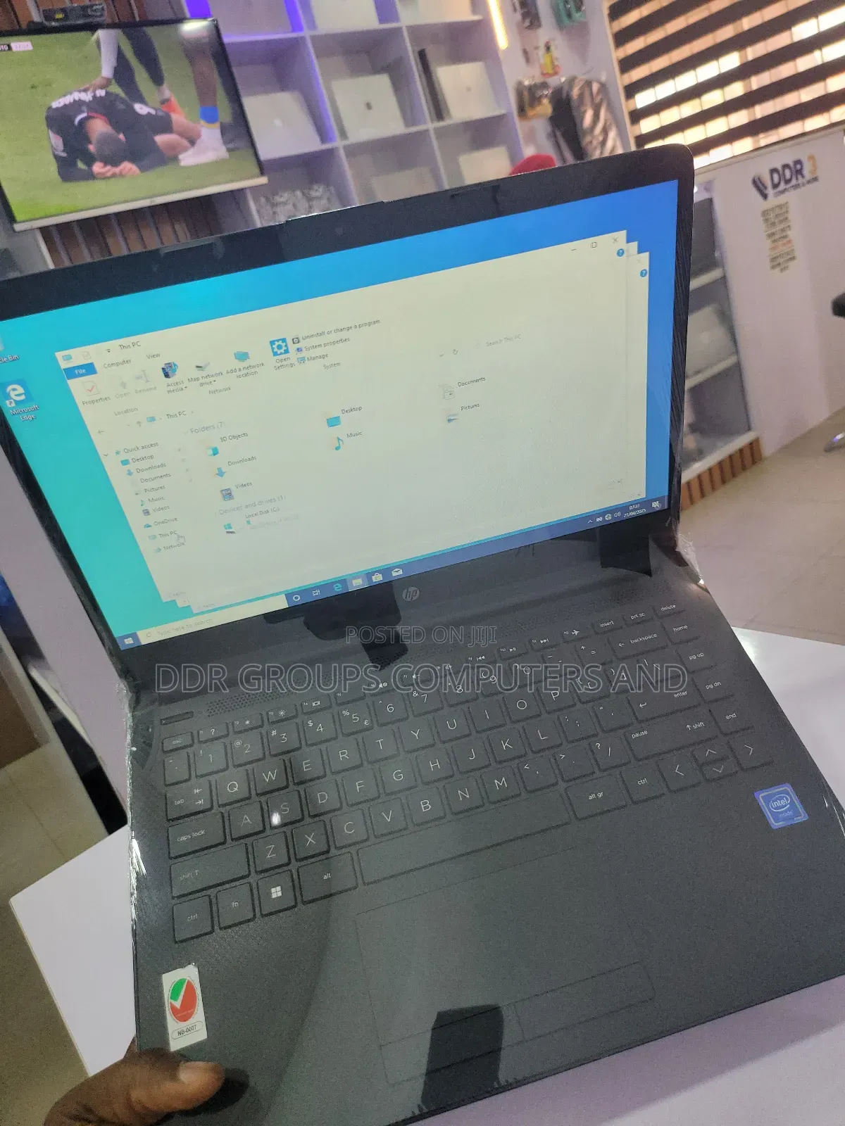 Laptop HP 14-Dq1025cl 4GB Intel Pentium HDD+SSD 500GB