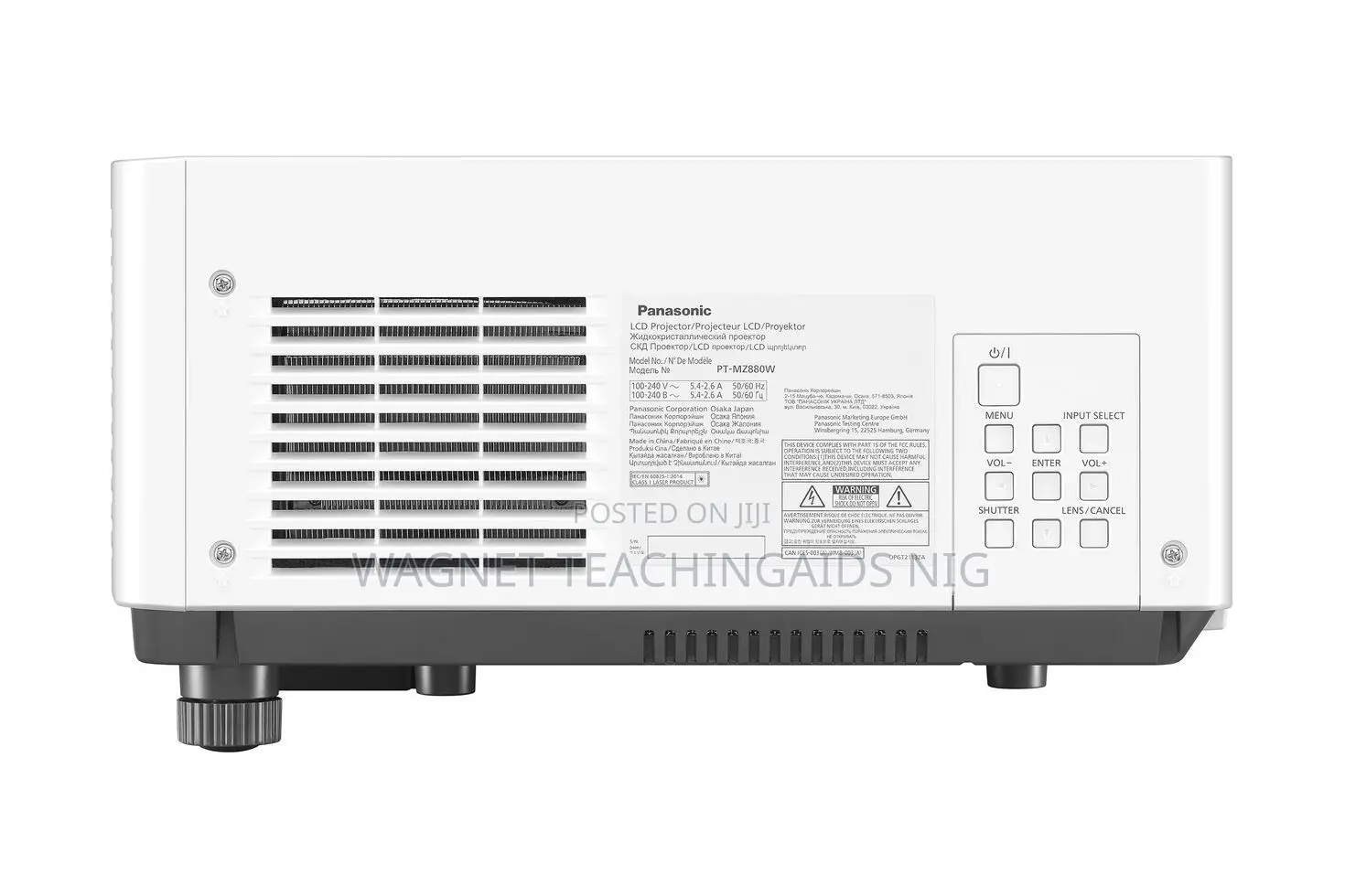 Panasonic Pt-mz882-w, 8200 Lumens Projector