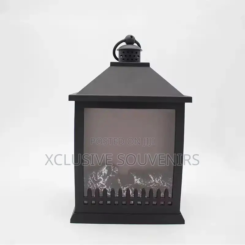 Decorative Led Simulation Fireplace Light Lamp Nordic Style