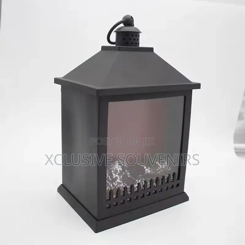 Decorative Led Simulation Fireplace Light Lamp Nordic Style