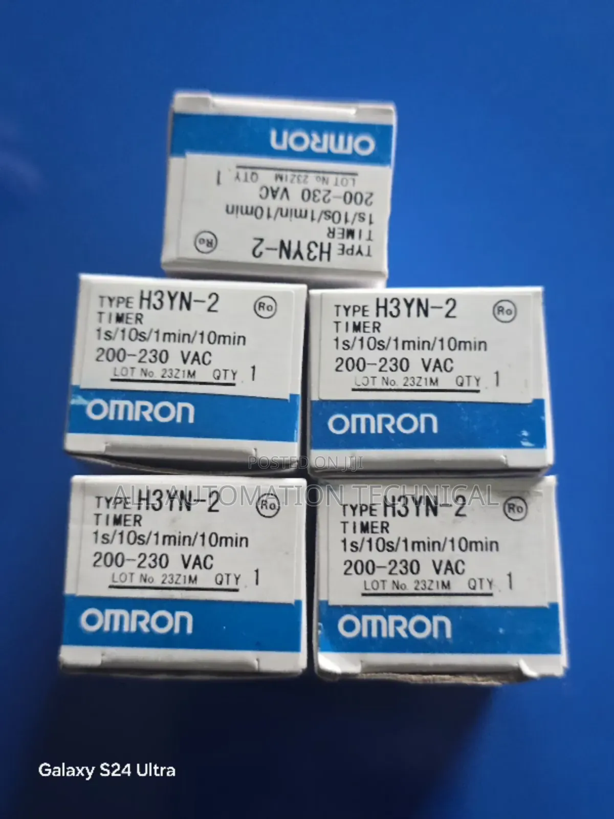 Omron Solid State Timer H3yn - 2 Ac 200- 230 V