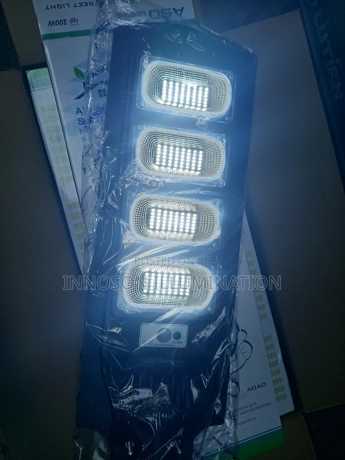 300w Solar All In One Street Light
