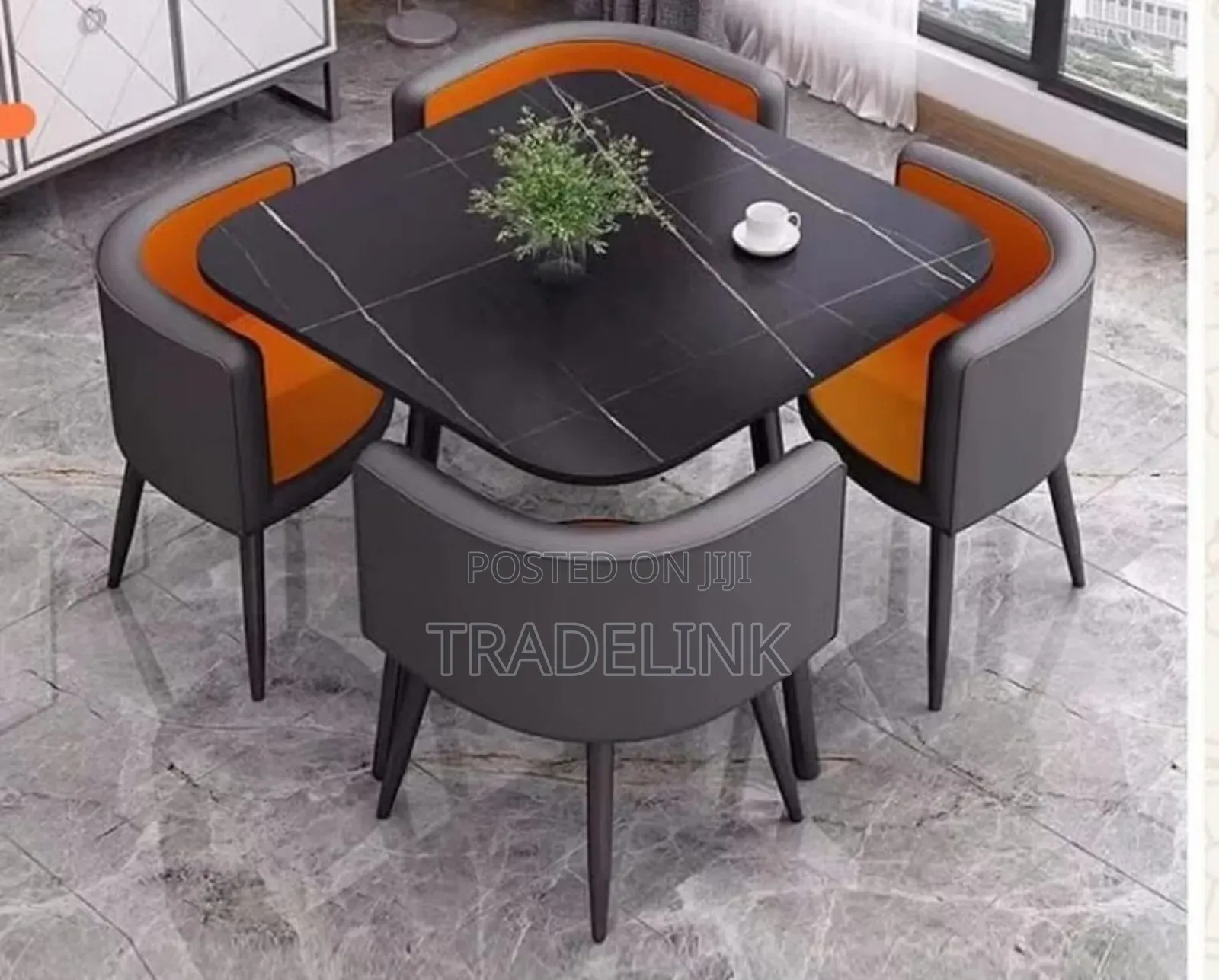 Ash Colour Dining Set Table