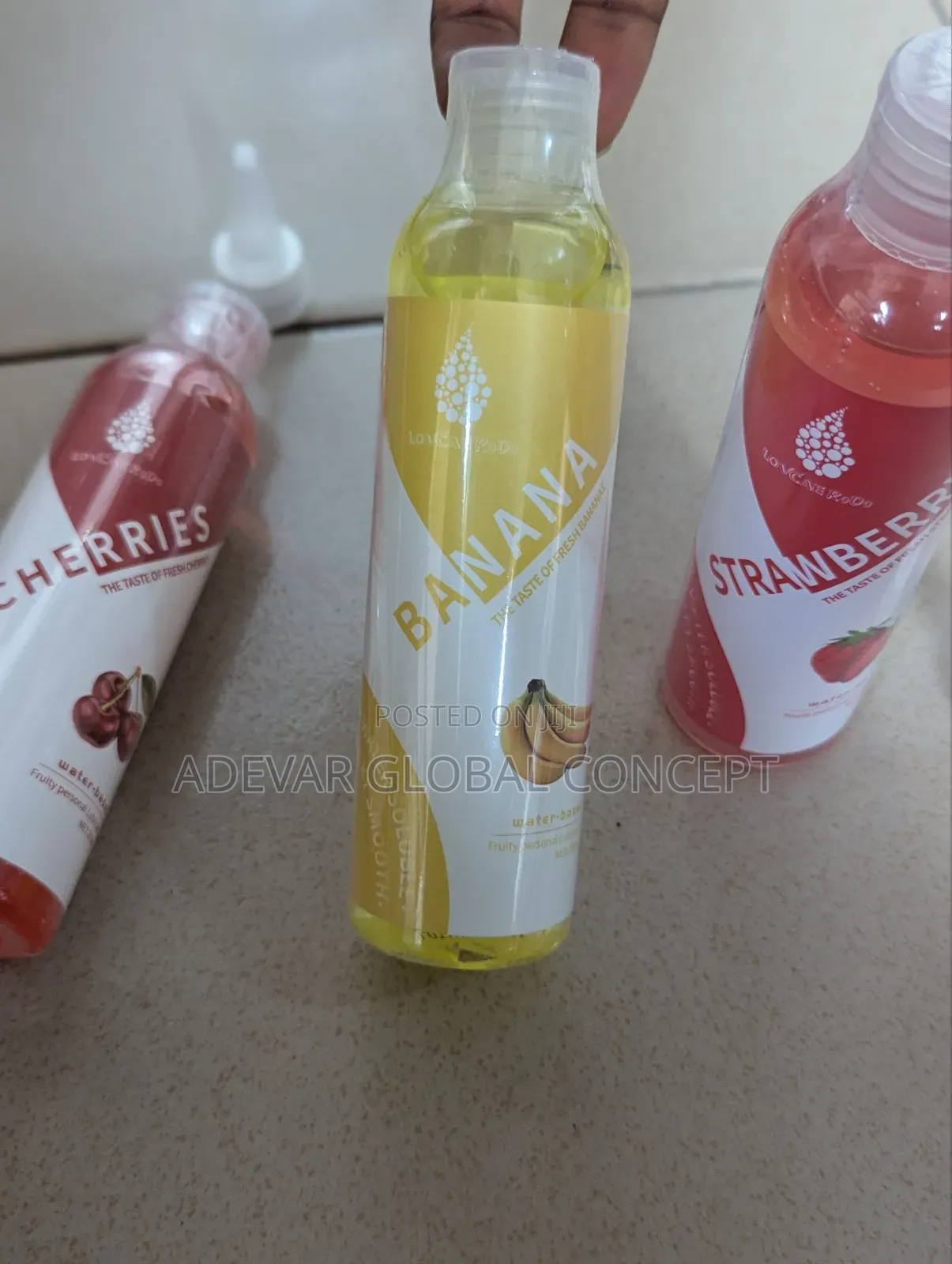 200ml Fruity Edible Lube Sex Toy Water Based Lubricant