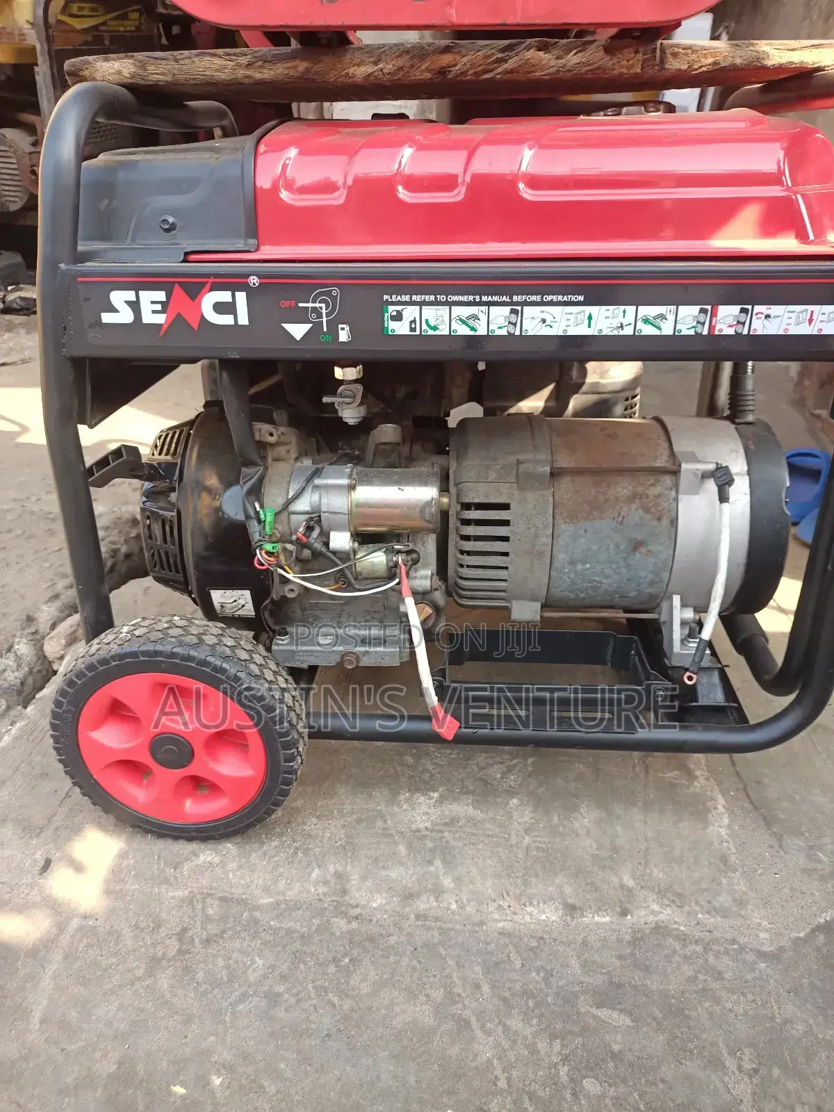 Used 10kva Senci Generator Big Coil