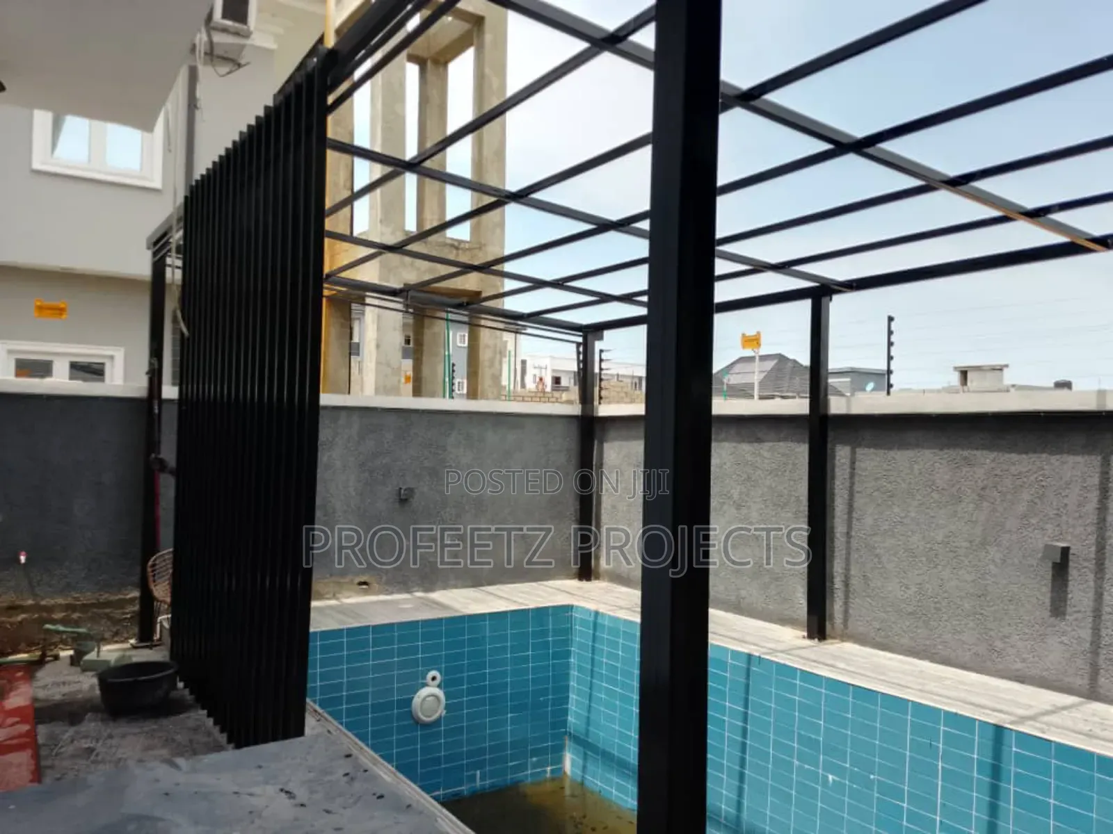 Steel Canopy in Lagos