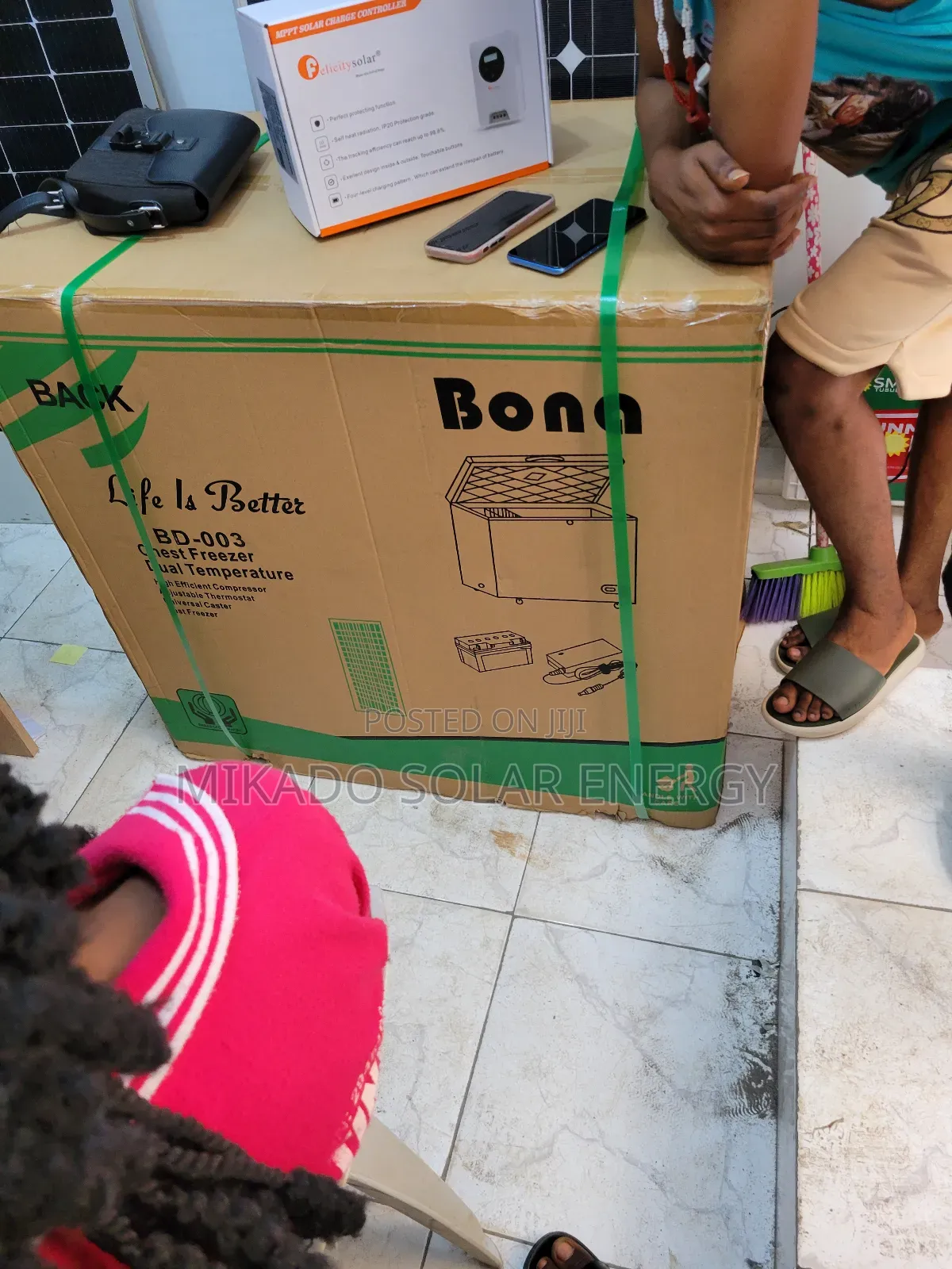 118l Bona Ac Dc Solar Freezer That Comes With Warranty