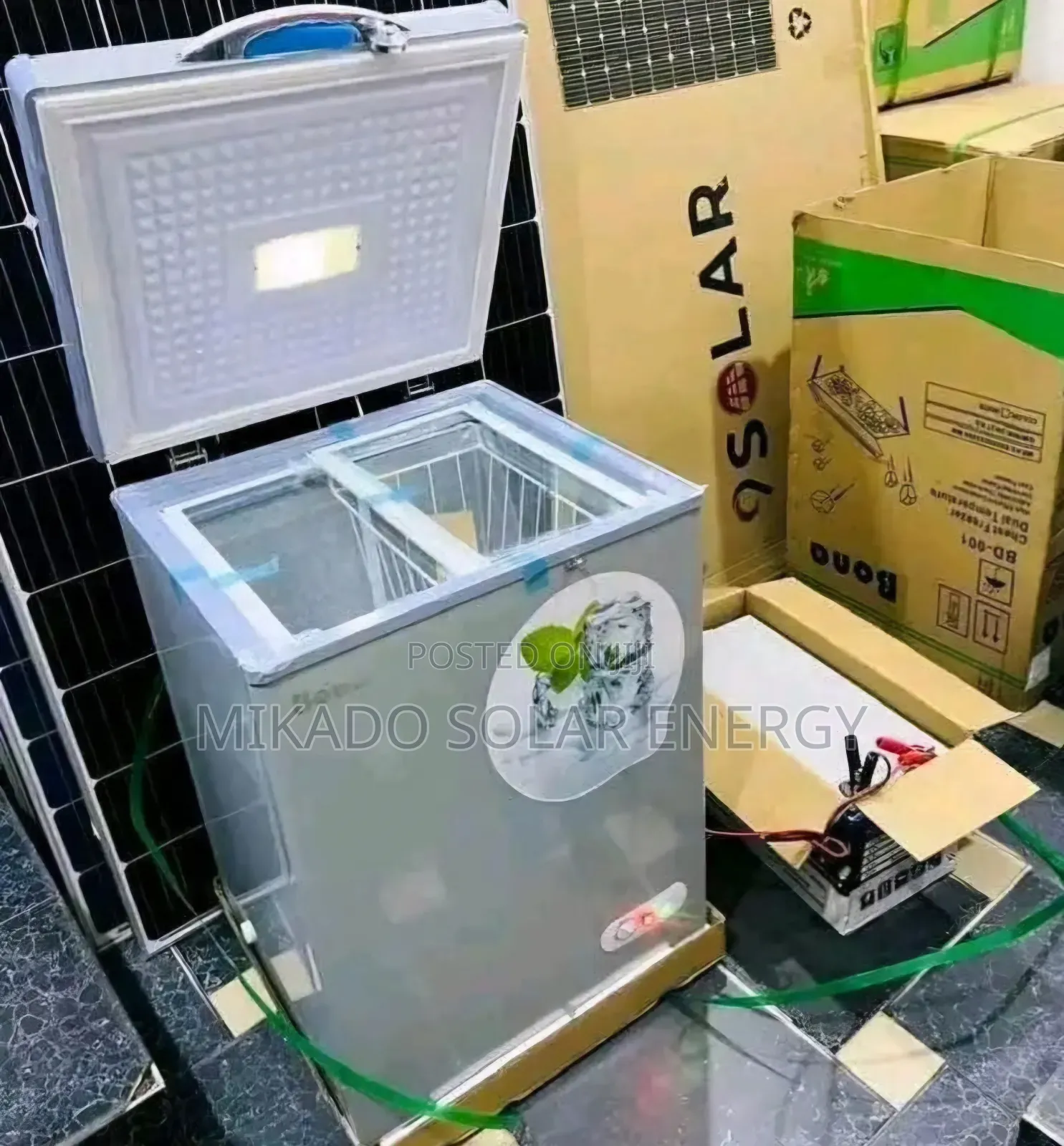 118l Bona Ac Dc Solar Freezer That Comes With Warranty