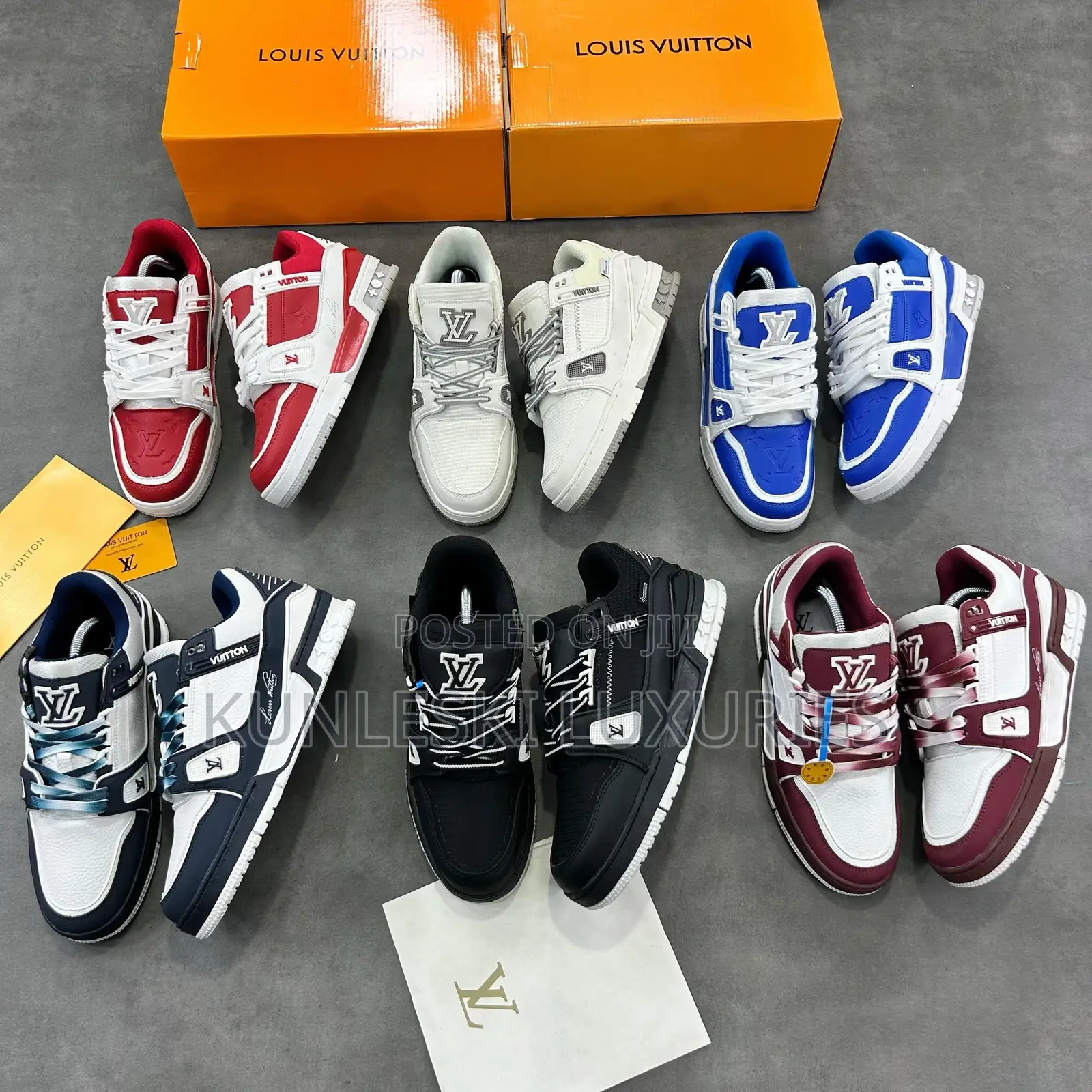 Original Louis Vuitton Lv—Trainer Sneakers Collections