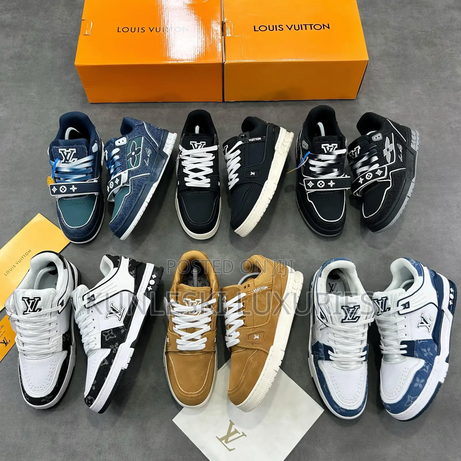 Original Louis Vuitton Lv—Trainer Sneakers Collections