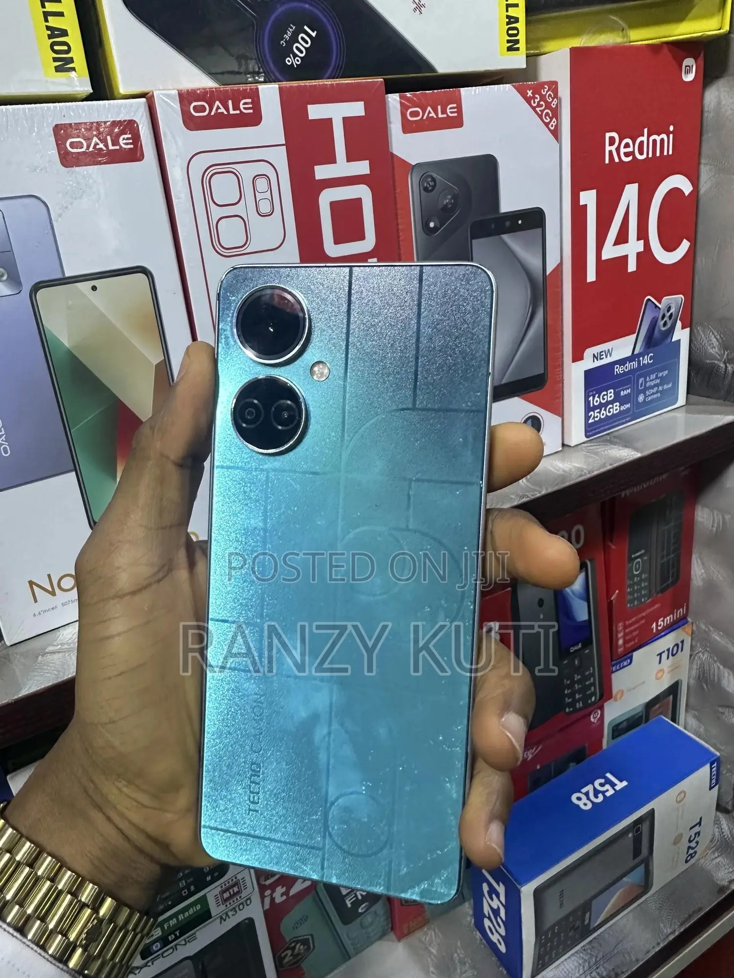 Tecno Camon 19 128 GB Blue