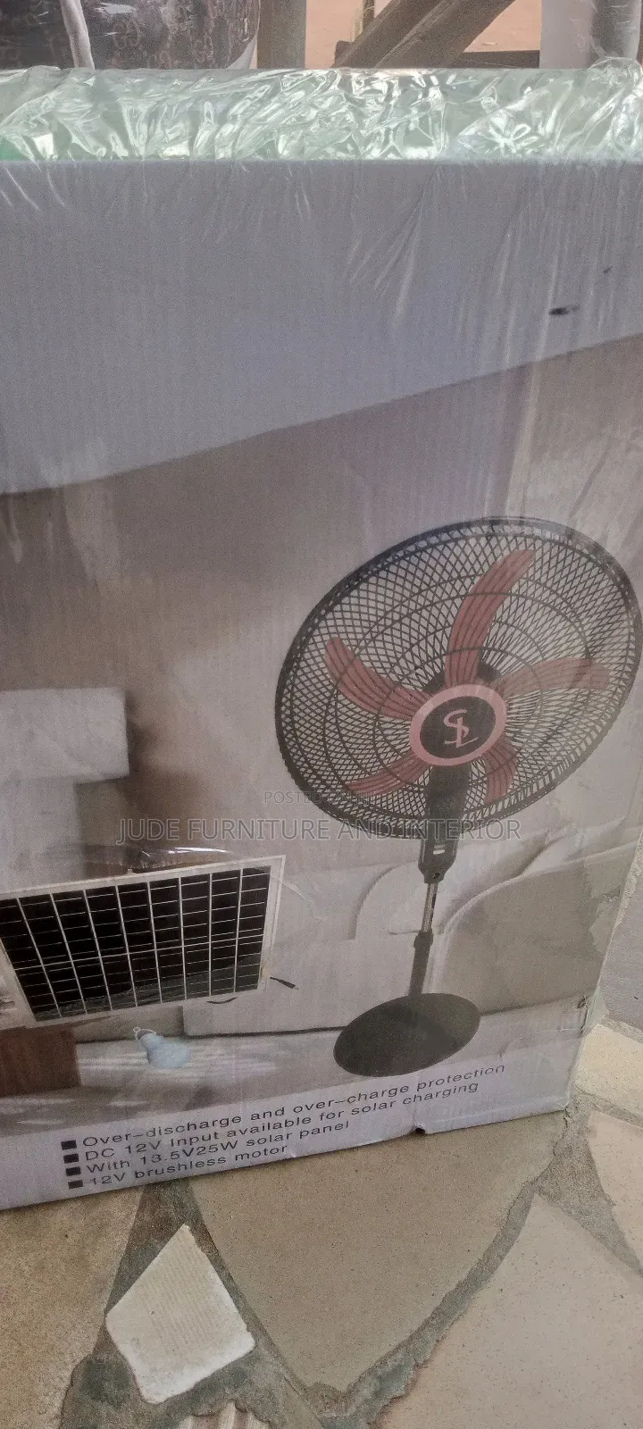 18inch Solar Fan With Big Panel
