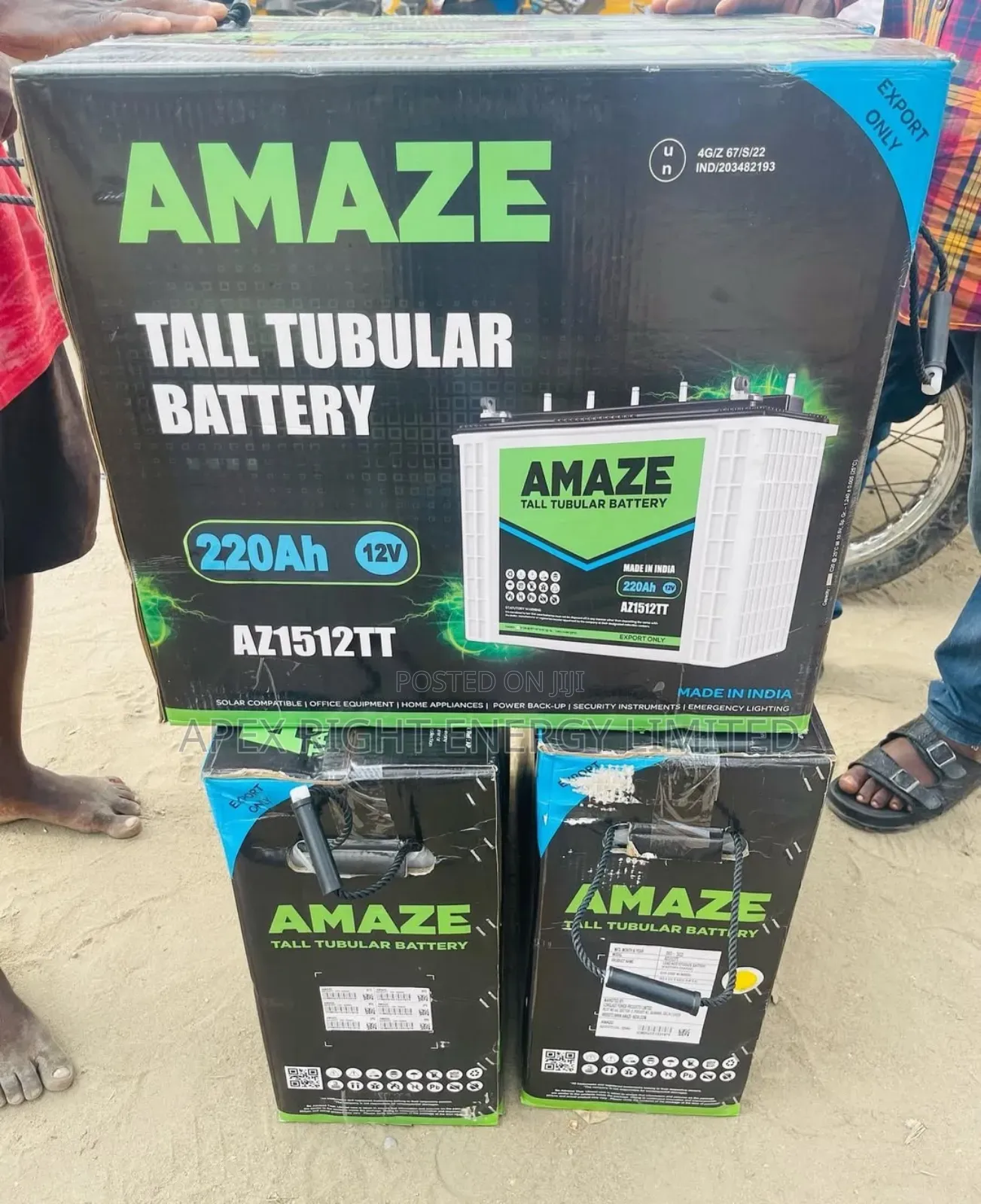 220ah Amaze Tubular India Battery