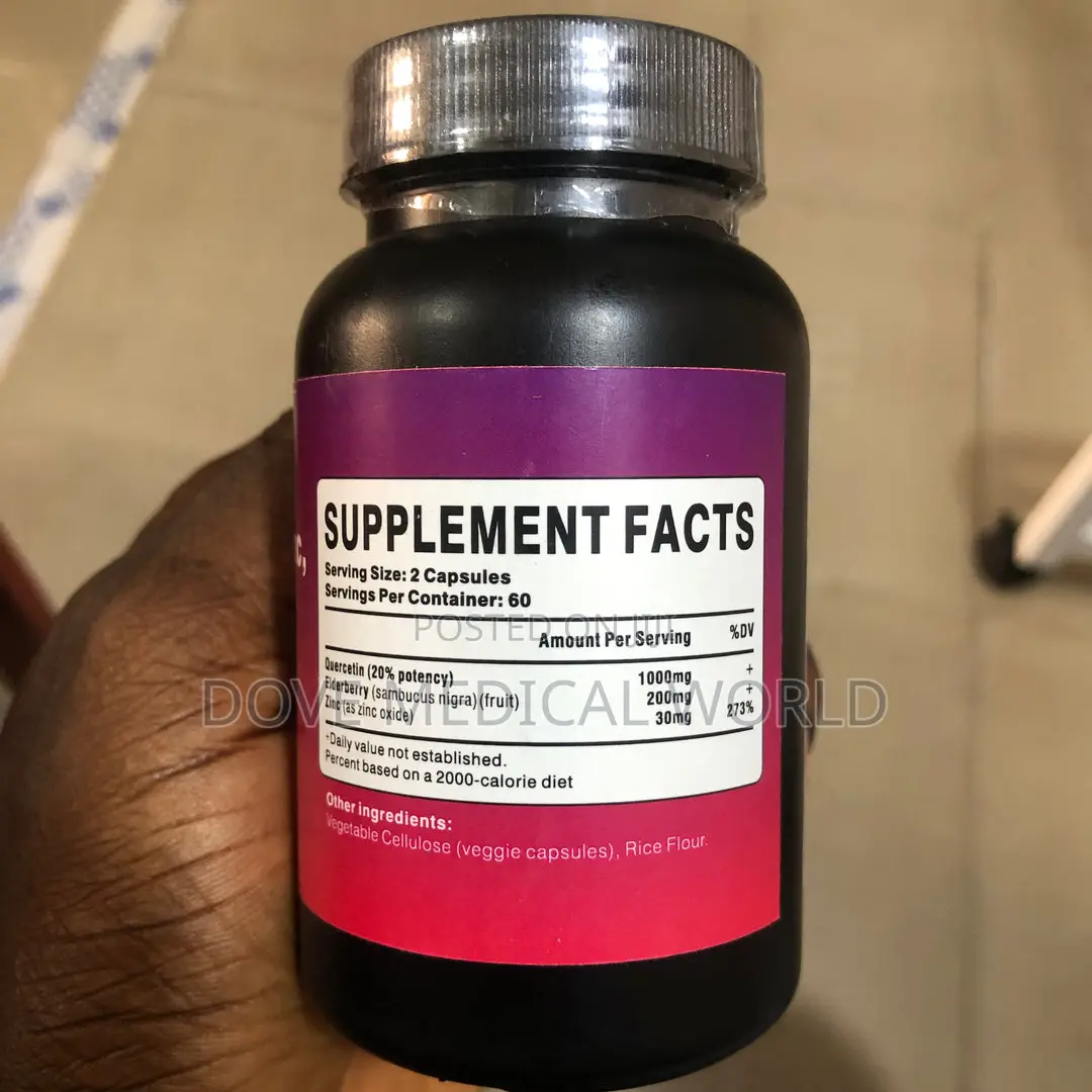 Quercetin, Zinc and Elderberry