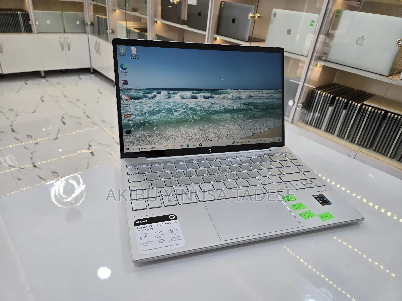 Laptop HP Envy 13 16GB Intel Core I5 SSD 512GB
