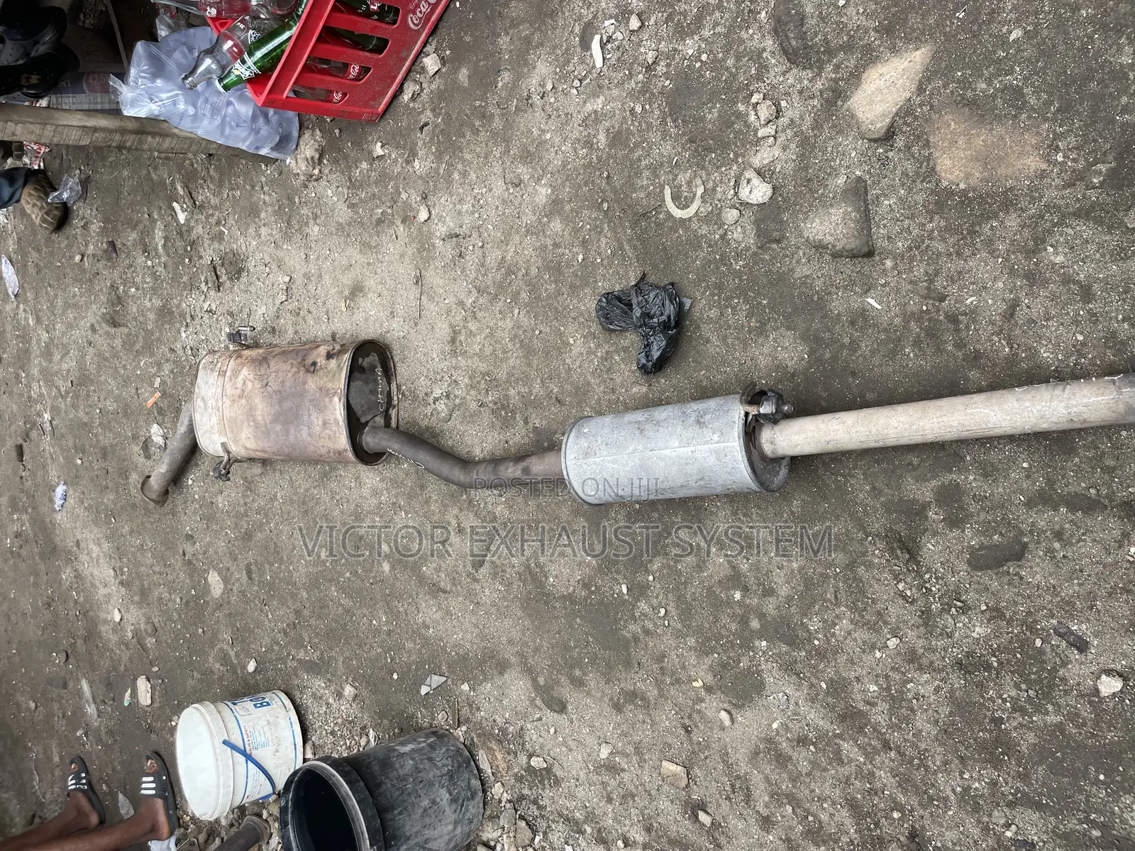 Exhaust Pot Toyota Sienna 1998 to 1999 Model