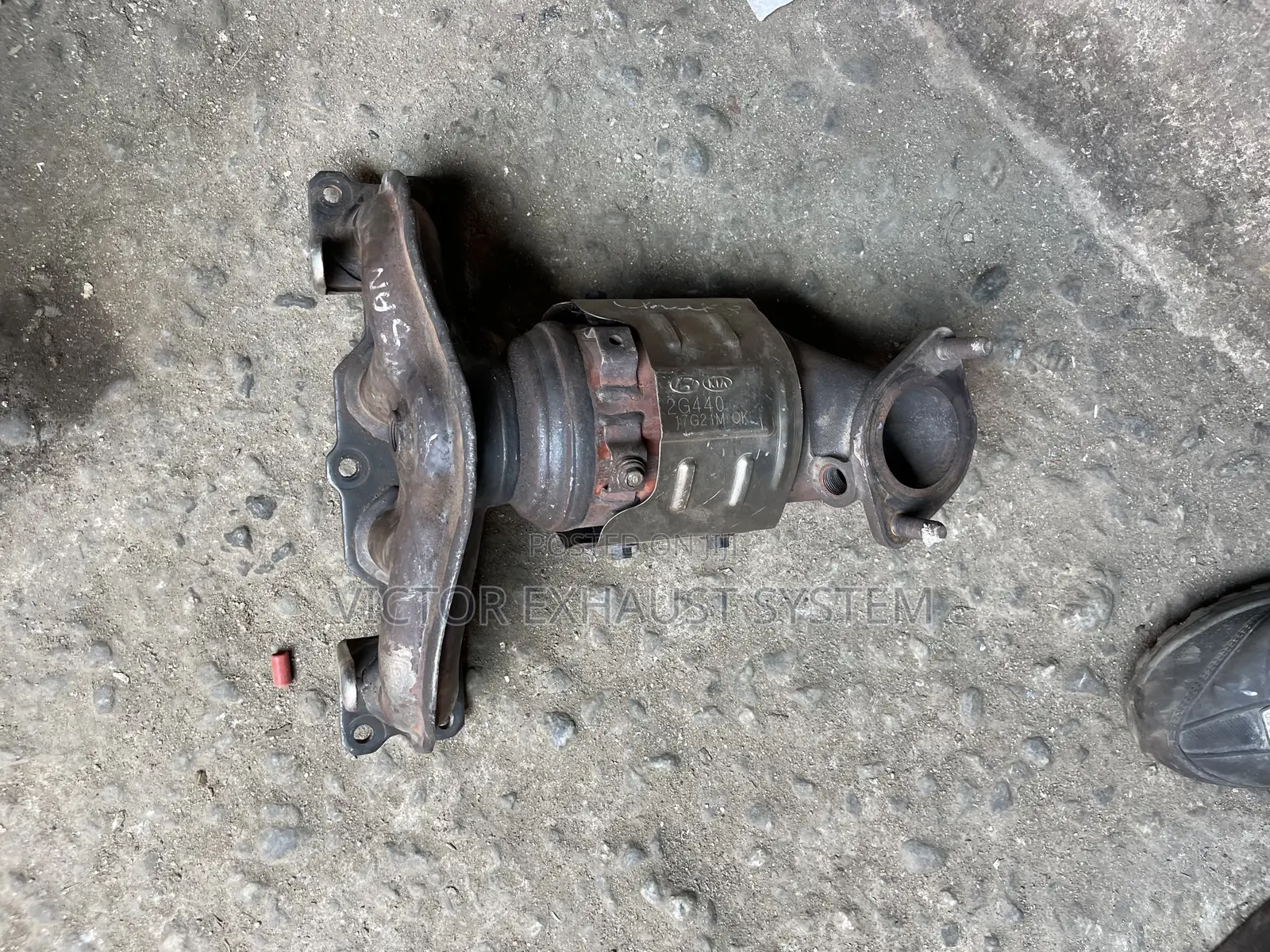 Engine Catalyst Converter Hyundai Sportage 2015 Model