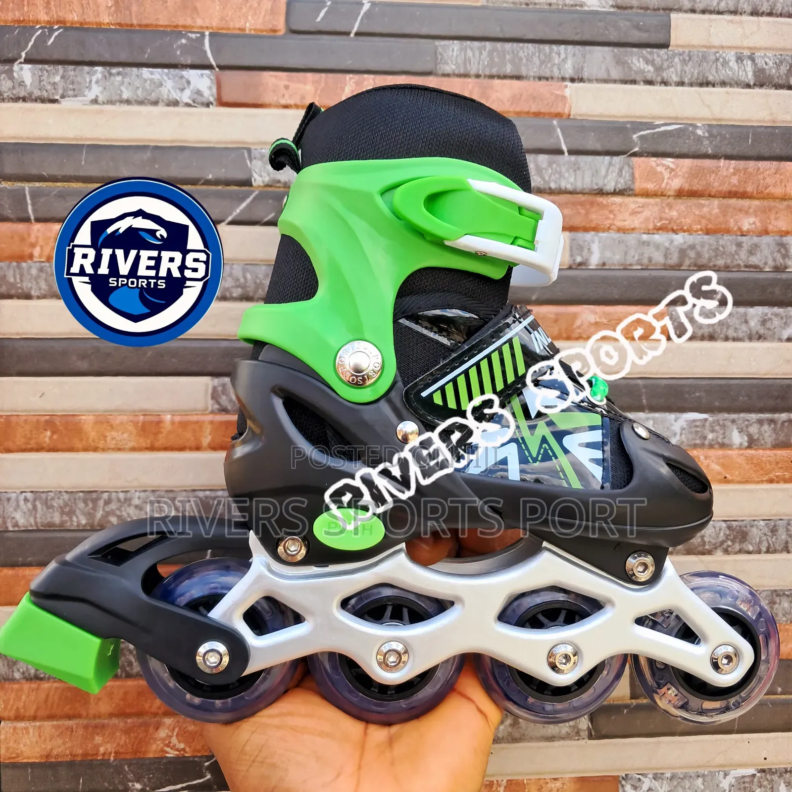 (29 - 33) Brand New 72mm Kids Inline Roller Skate Skate Shoe