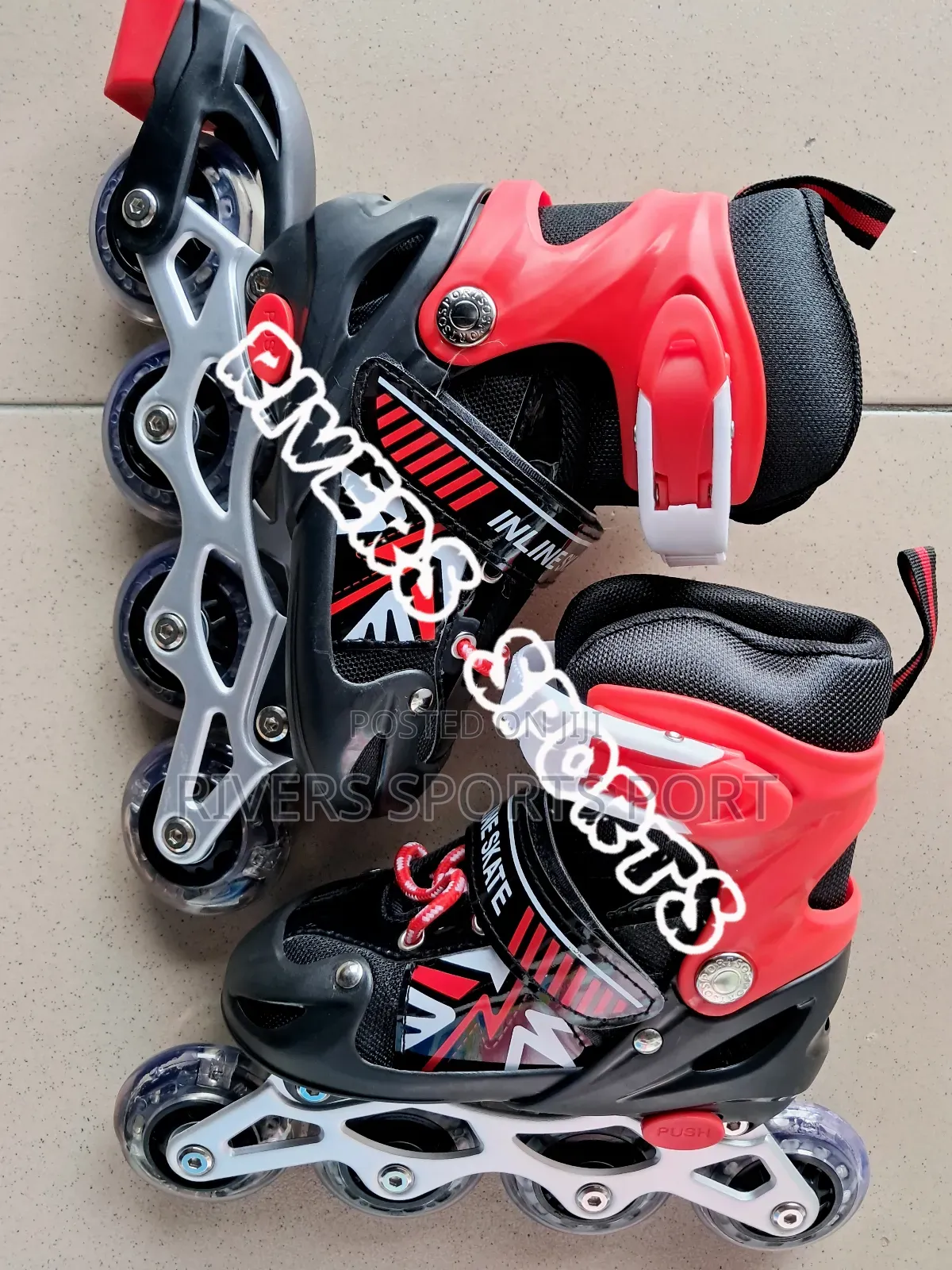 (29 - 33) Brand New 72mm Kids Inline Roller Skate Skate Shoe