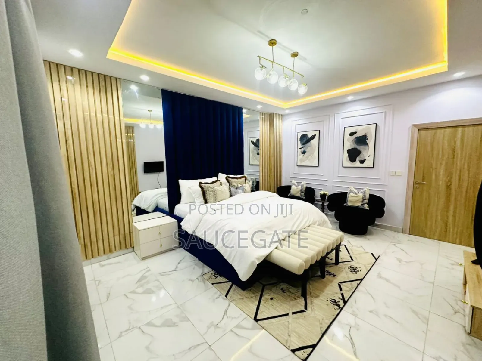 Furnished 2bdrm Block of Flats in Lekki Phase 1 for rent
