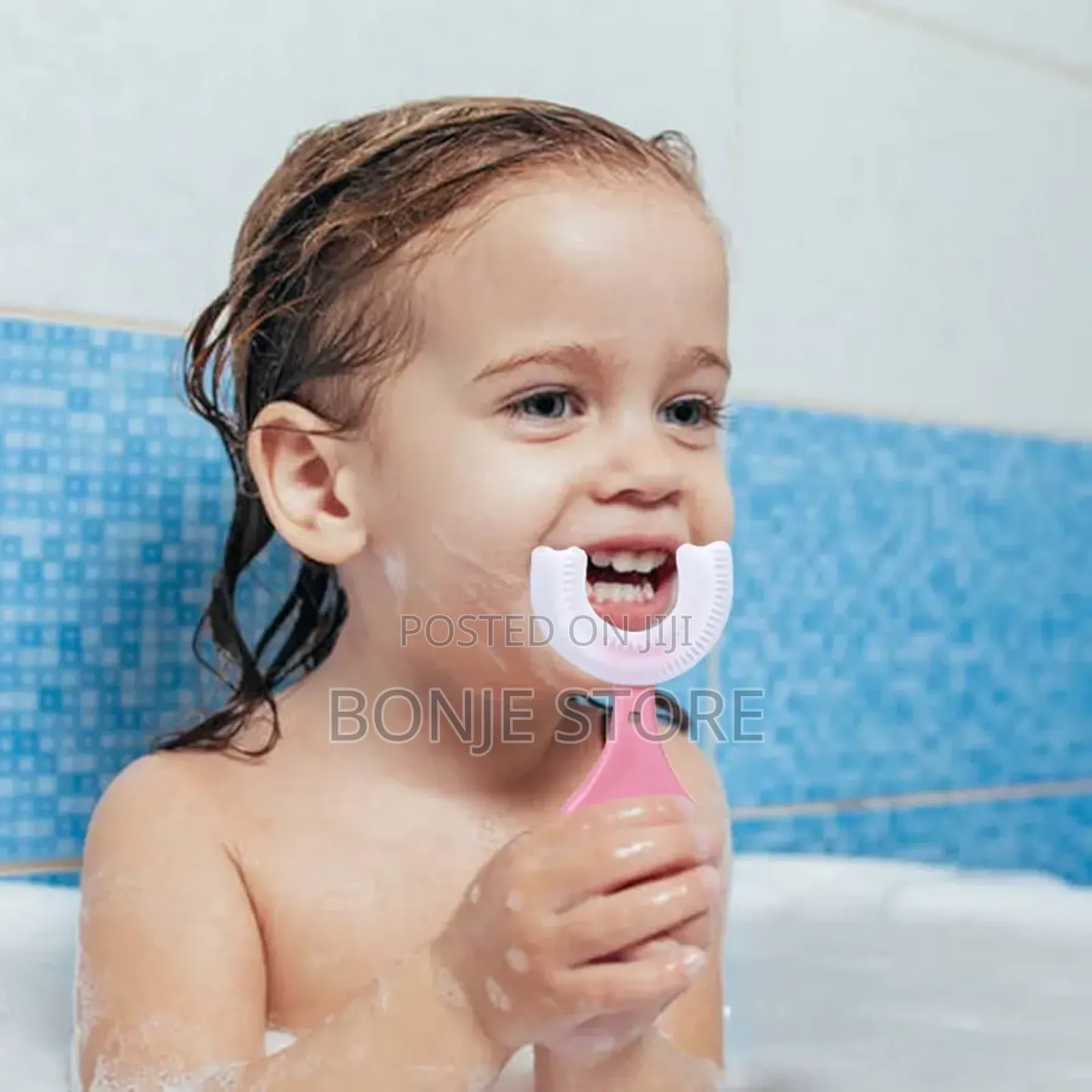 Children's U-shaped Silicone Toothbrush (1-6 Years Old)