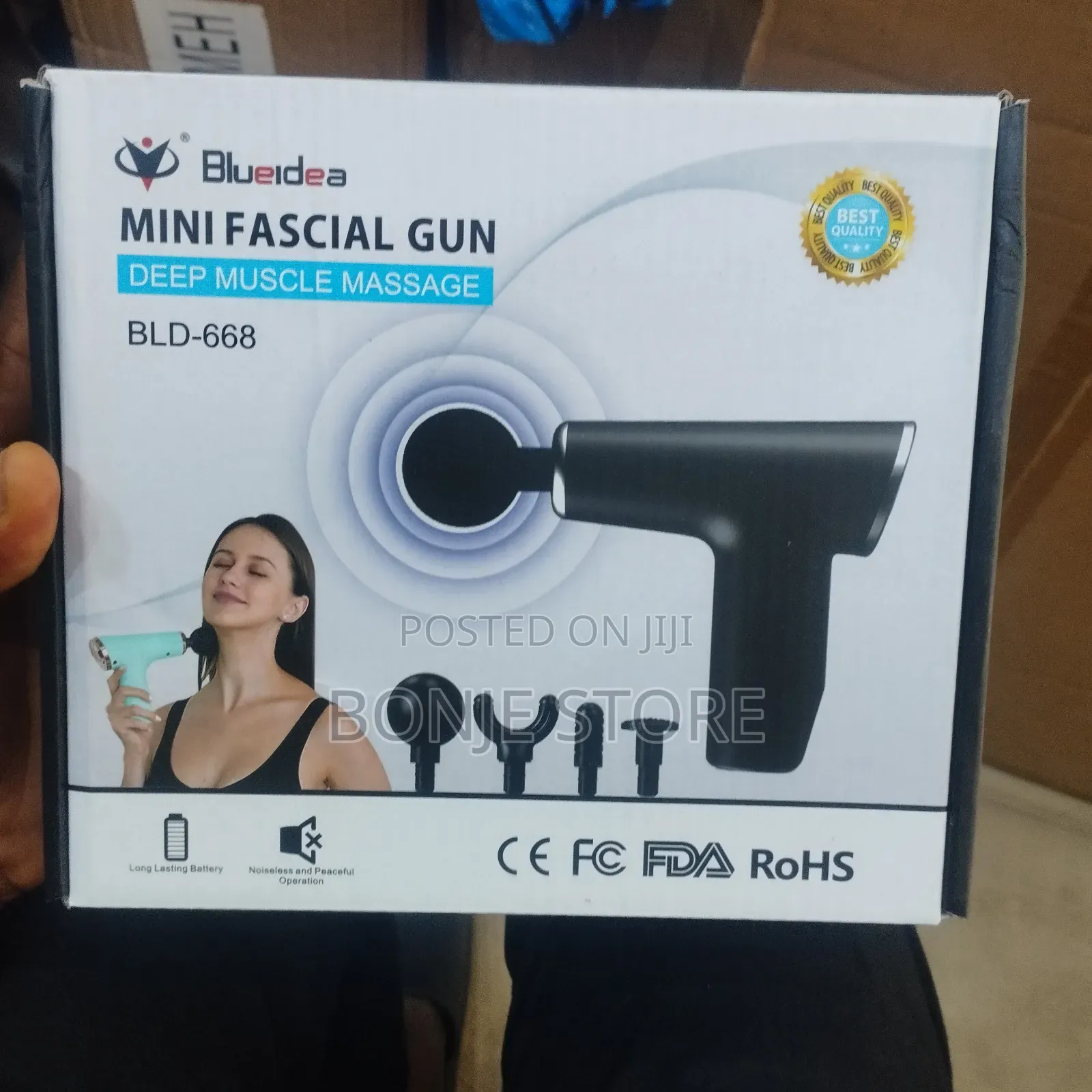 Blue Idea Mini Fascial Massage Gun