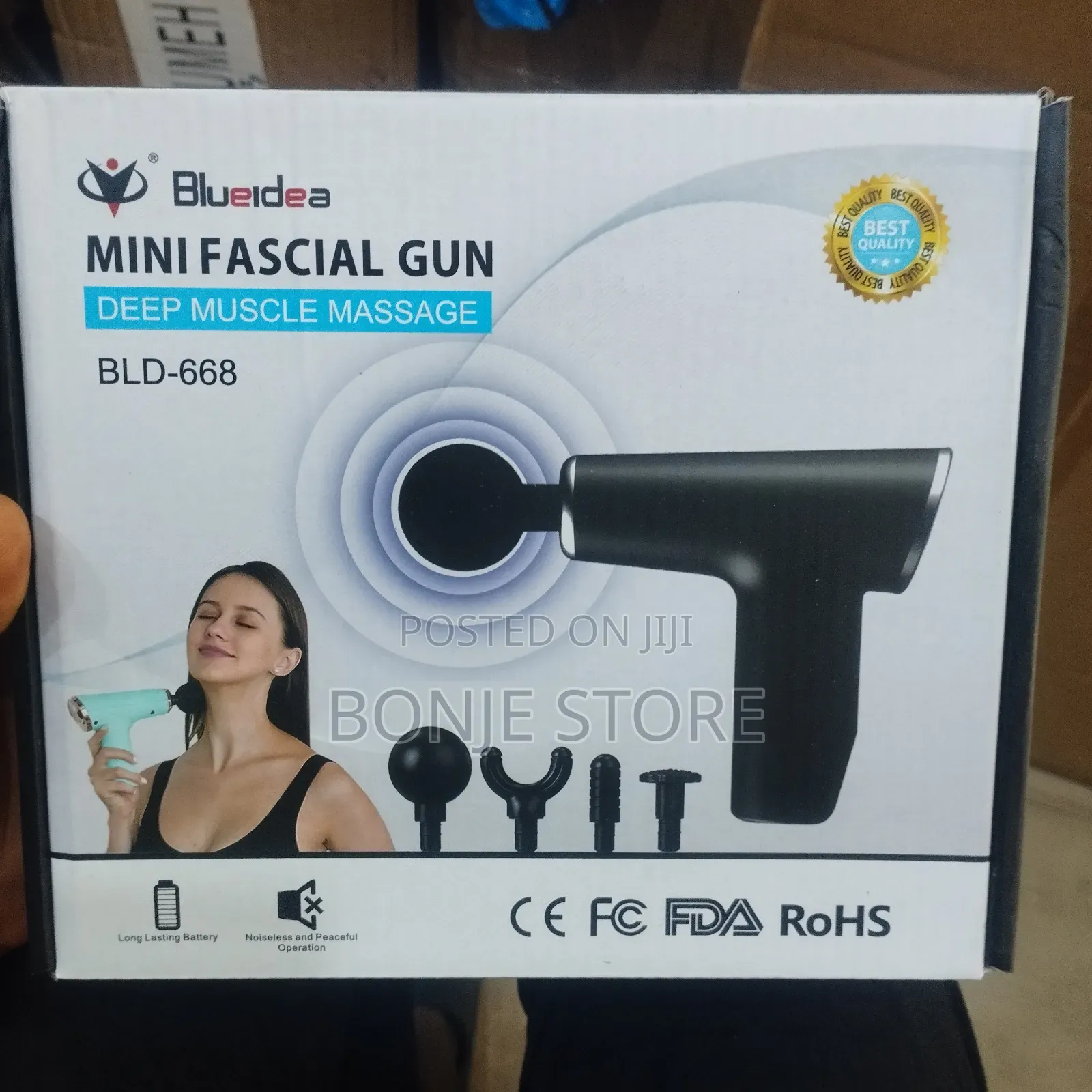 Blue Idea Mini Fascial Massage Gun