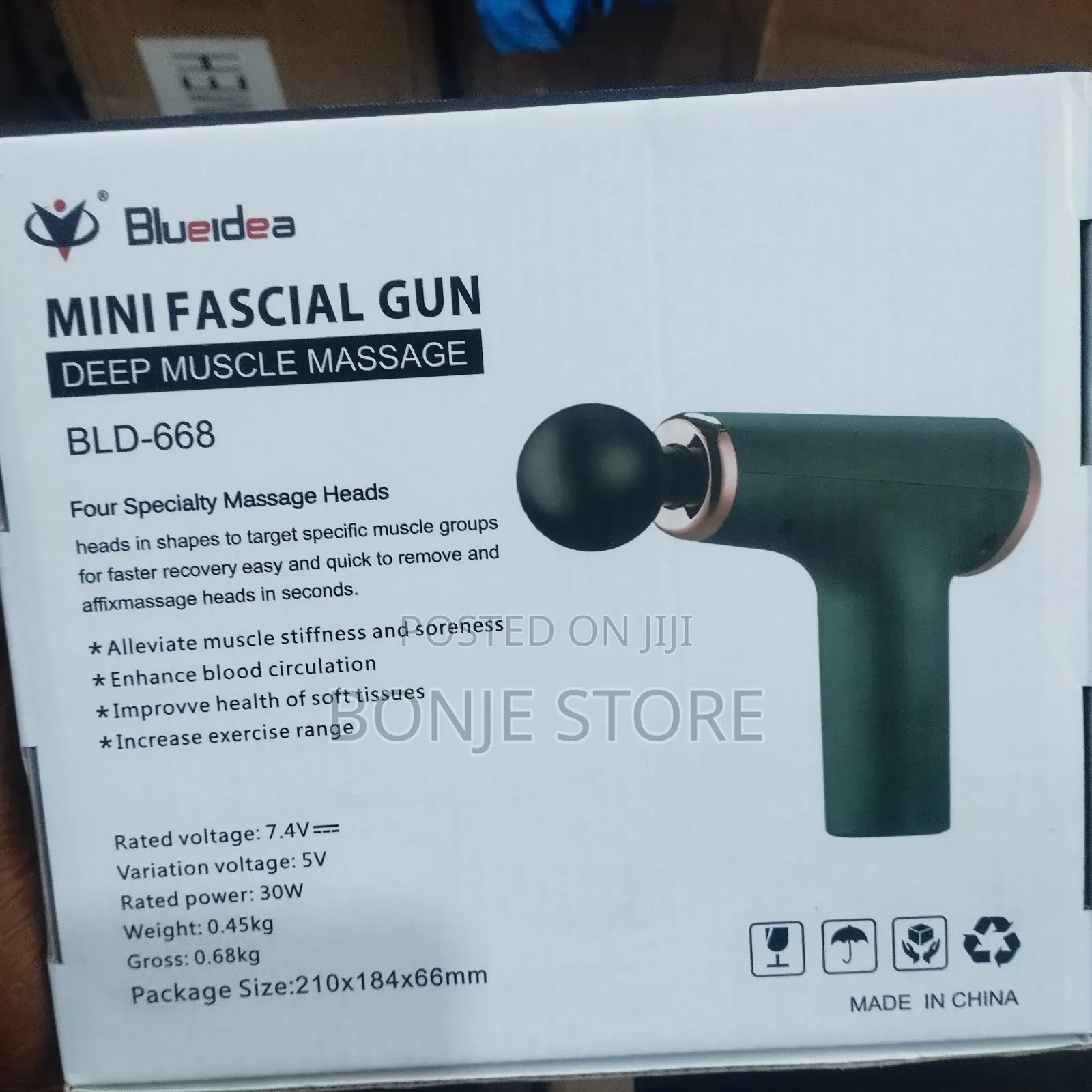 Blue Idea Mini Fascial Massage Gun
